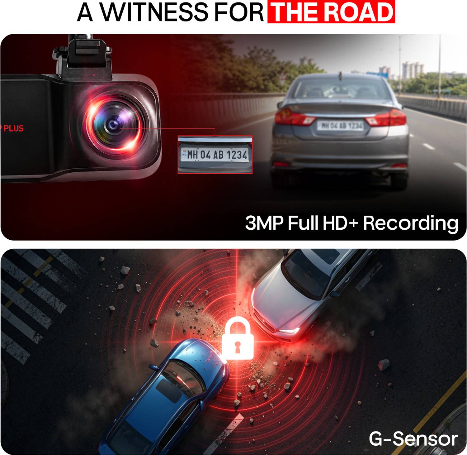 CP PLUS 3MP Car Dashcam Full HD+ - Image 3