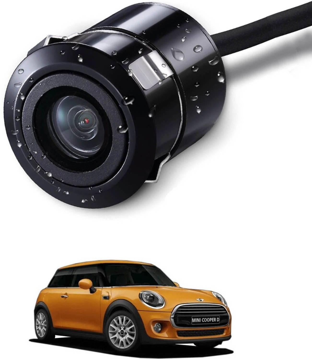 AIRSKY Waterproof Car LCD Rear View Night Vision HD Vehicle Camera For Cooper Reverse Assist Camera System