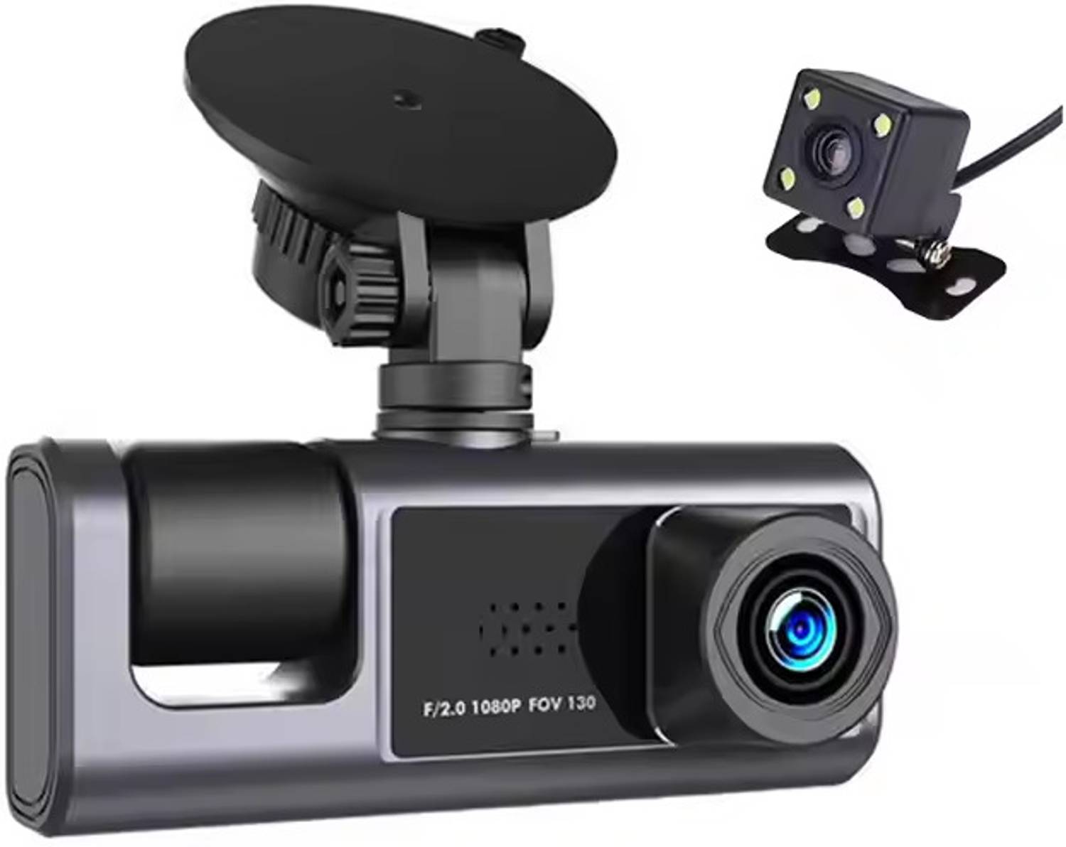 OneXsale 2-Inch Car Dashcam with Reverse Assist - Image 2