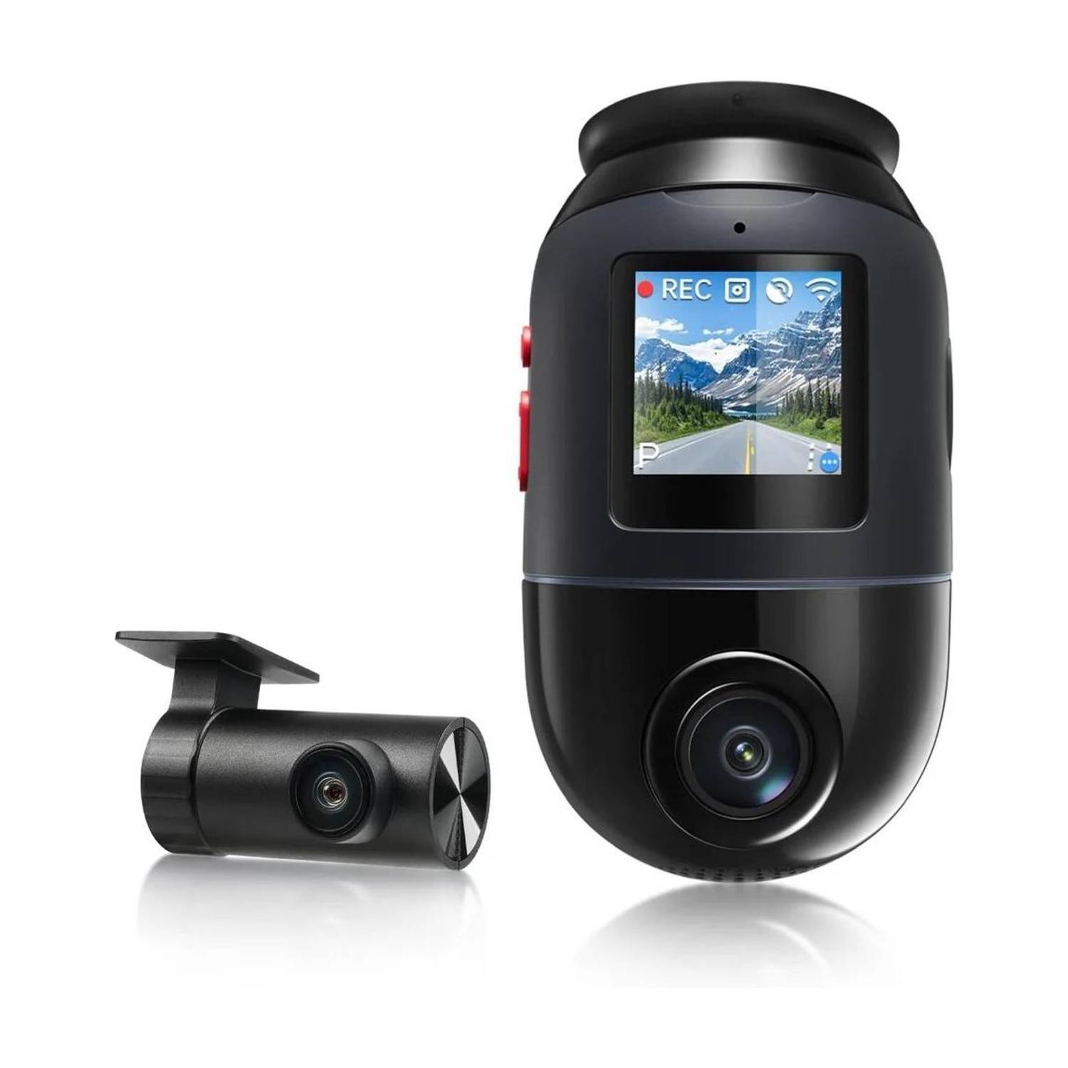 70MAI 4K HDR Omni DashCam, Dual STARVIS 2 IMX 678 & IMX 662, AI Motion Detection Reverse Assist Camera System