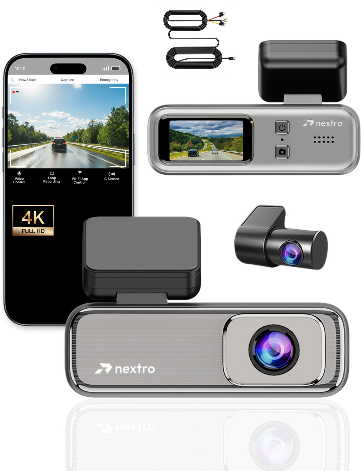 Image of Nextro X600 In-car Camera System (2 Camera, 4k)