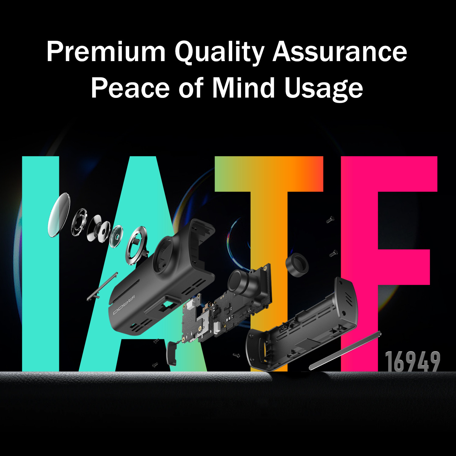 Image of DDPAI N1 Dual Channel 1296P Front & 1080P Rear,G-Sensor,WiFi,Upto 256GB Supported Reverse Assist Camera System