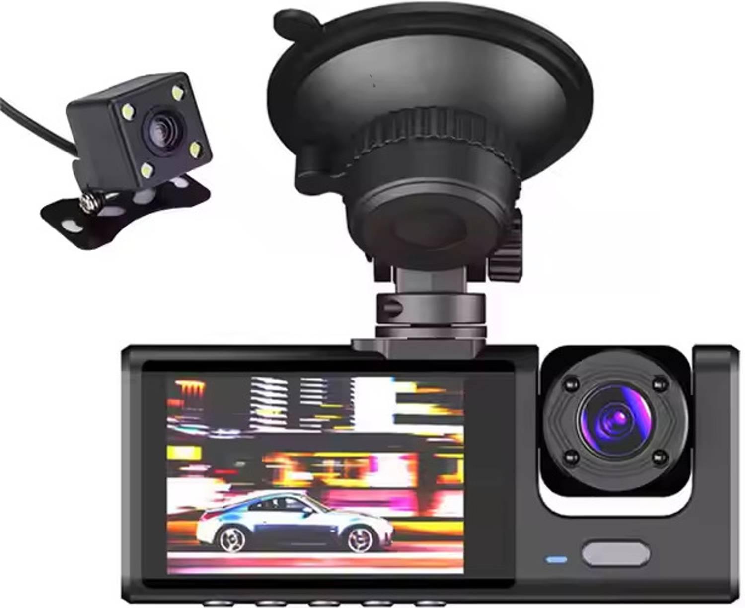 OneXsale 2-Inch Car Dashcam with Reverse Assist - Image 1