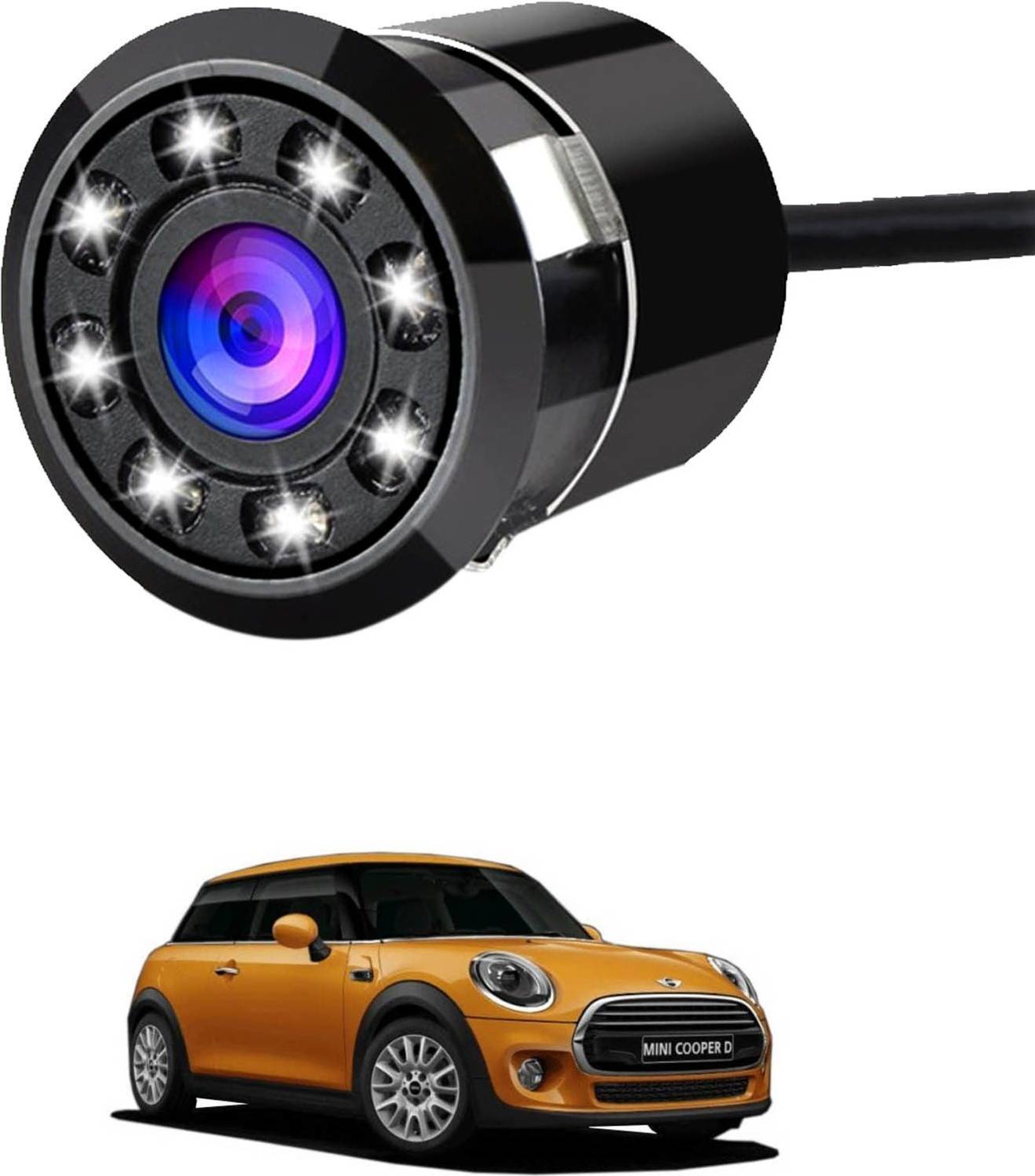 AIRSKY Waterproof Car LED Rear View Night Vision HD Vehicle Camera For Cooper Reverse Assist Camera System