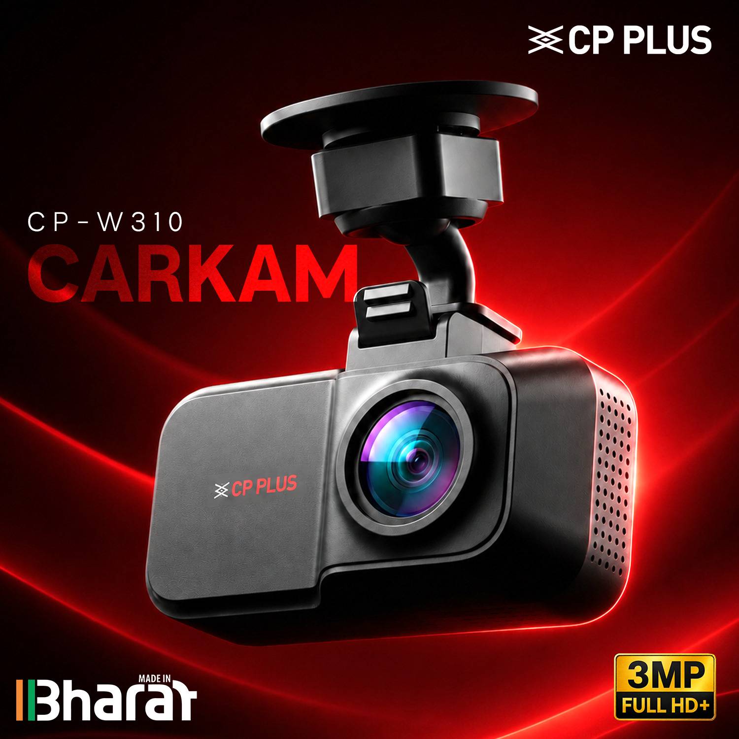 CP PLUS 3MP Car Dashcam Full HD+ - Image 2