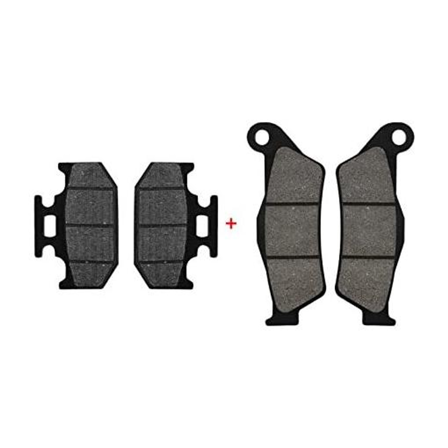 Image of LAKSHAY Combo Brake Disc Pad Set Compatible For Yamaha FZ /FZ 250 & R15 v3 Vehicle Disc Pad