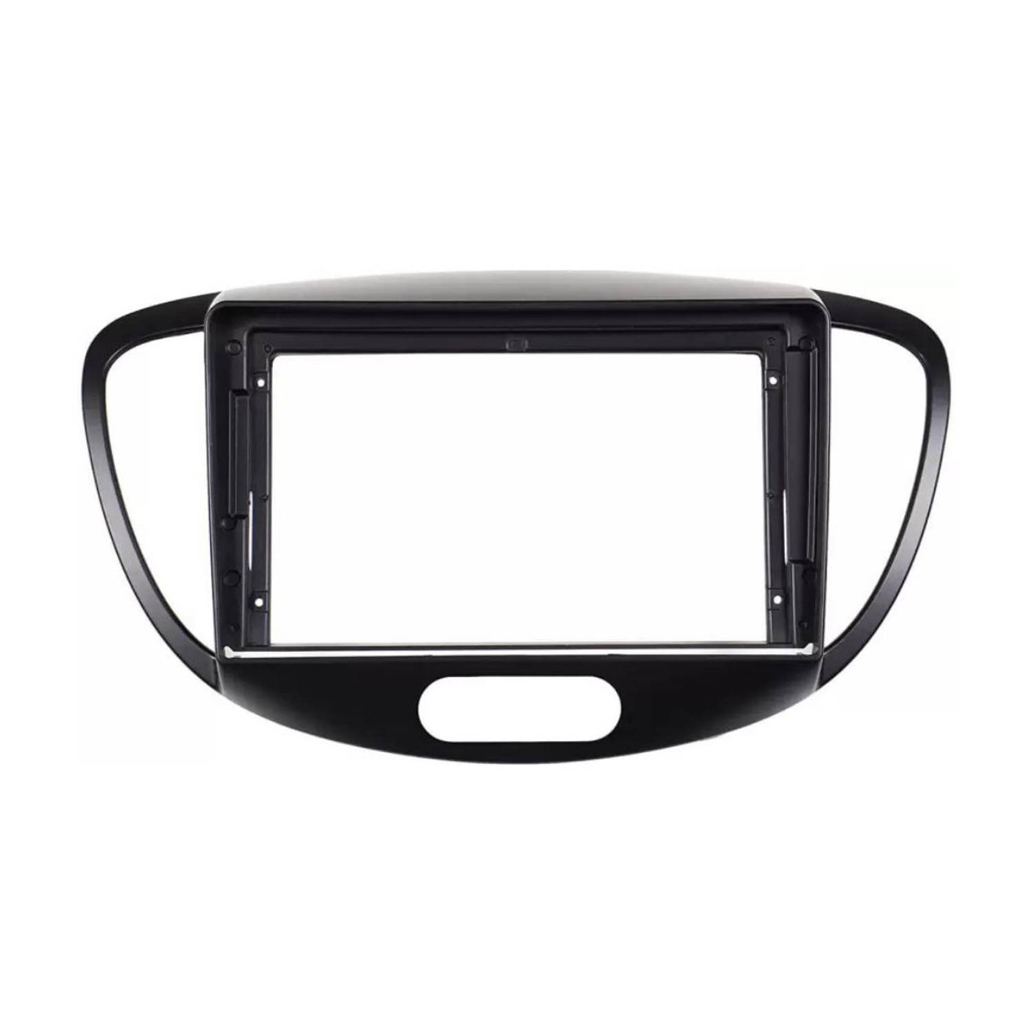 Modorwy 9 Inch Car Dashboard Fascia Frame ABS300 Plastic For Hyundai i10 Media Player Frame