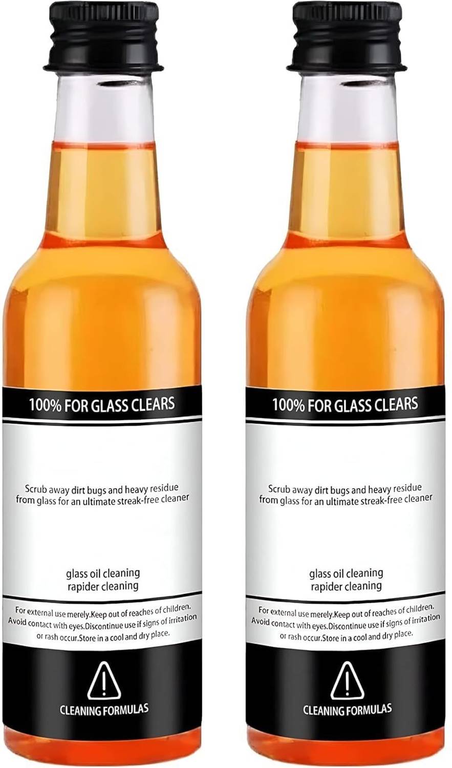Justshoppy Water Spot Remover for Glass Surfaces, Glass Cleaner for Home and Auto Windows Liquid Vehicle Glass Cleaner