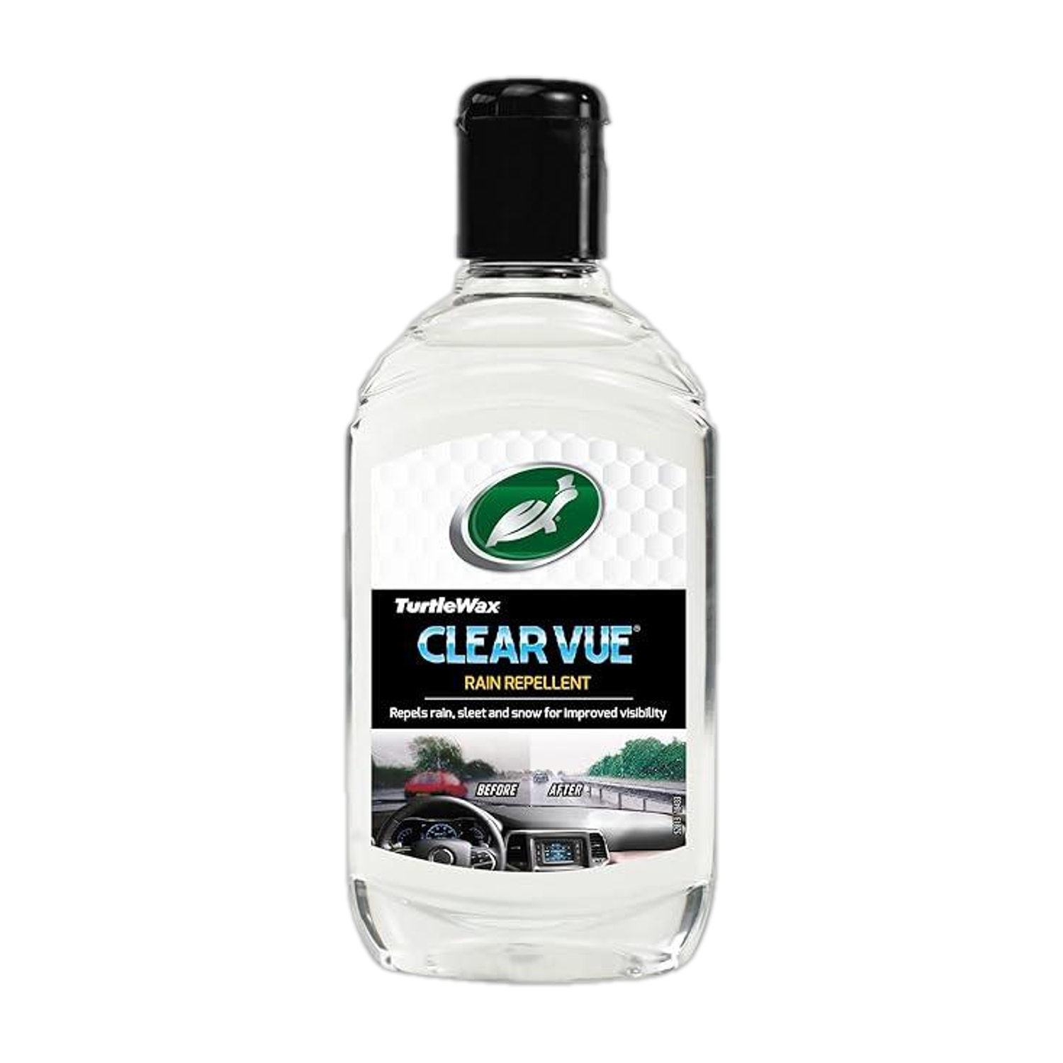 Image of Turtle Wax Clearvue Rain Repellant 300ml Liquid Vehicle Glass Cleaner