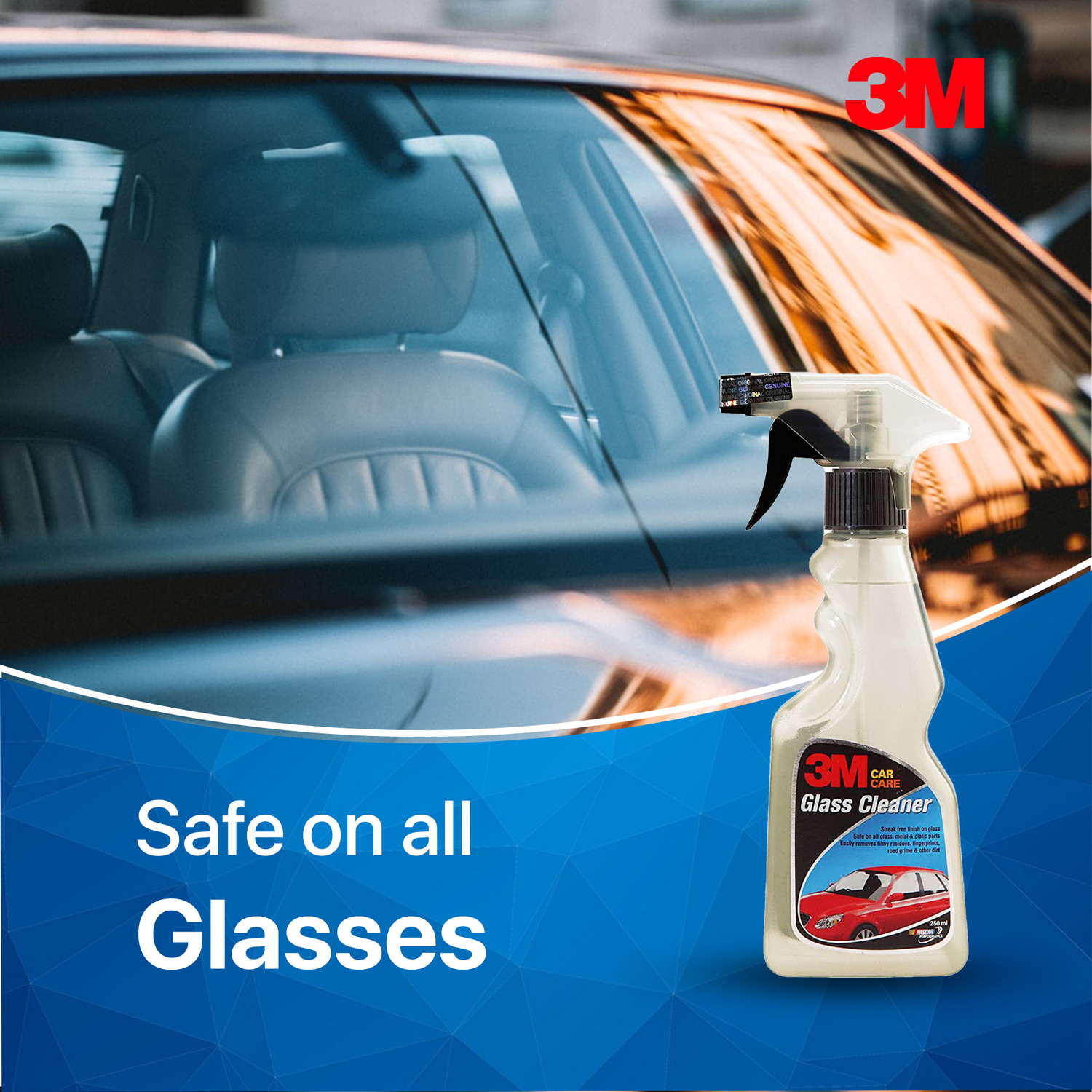 Image of 3M IA260100036 Liquid Vehicle Glass Cleaner