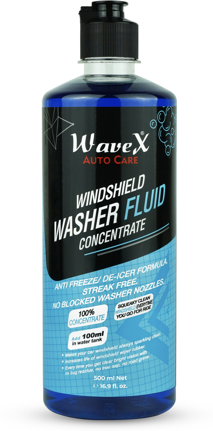 Image of Wavex Windshield Washer Fluid (500ml) Liquid Vehicle Glass Cleaner