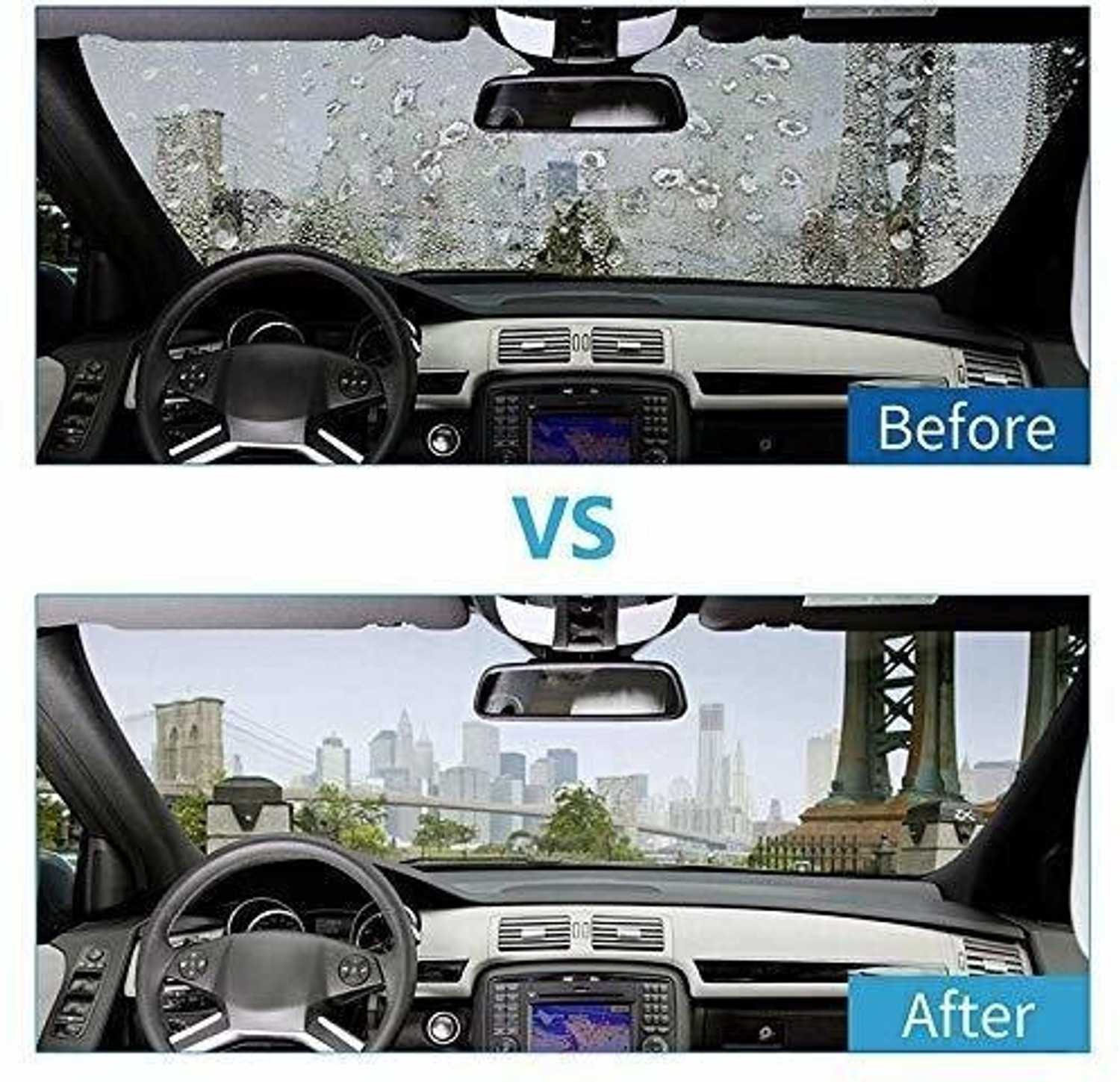 Image of SRK Car Glass Cleaning Tablet Vehicle Glass Cleaner Liquid ( 5 PCS ) Tablet Concentrate Vehicle Glass Cleaner