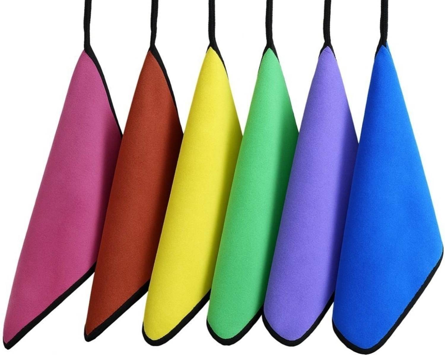 Auracasa Microfiber Cloth multicolors Foam Vehicle Glass Cleaner