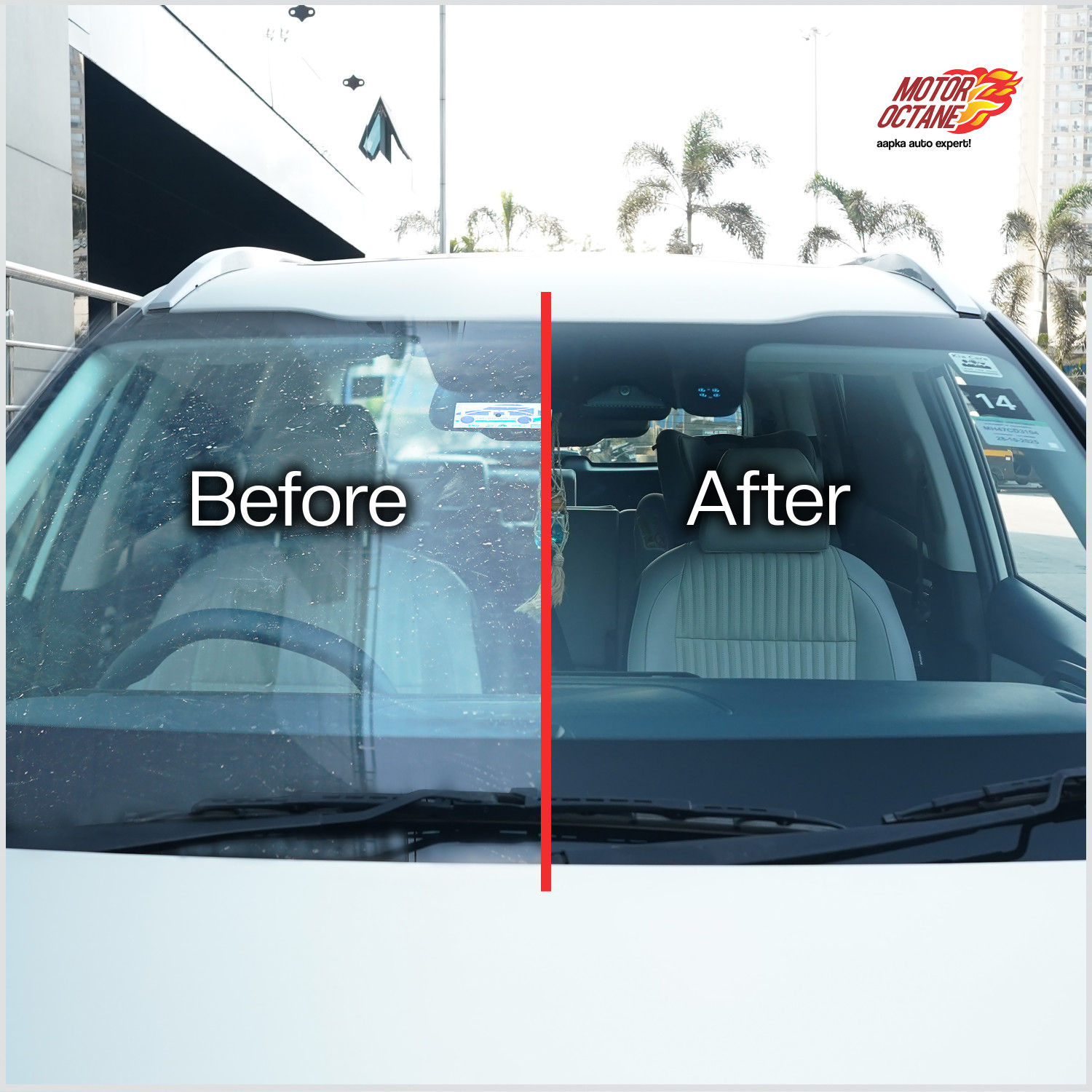 Image of MOTOROCTANE Windshield Washer Liquid Vehicle Glass Cleaner