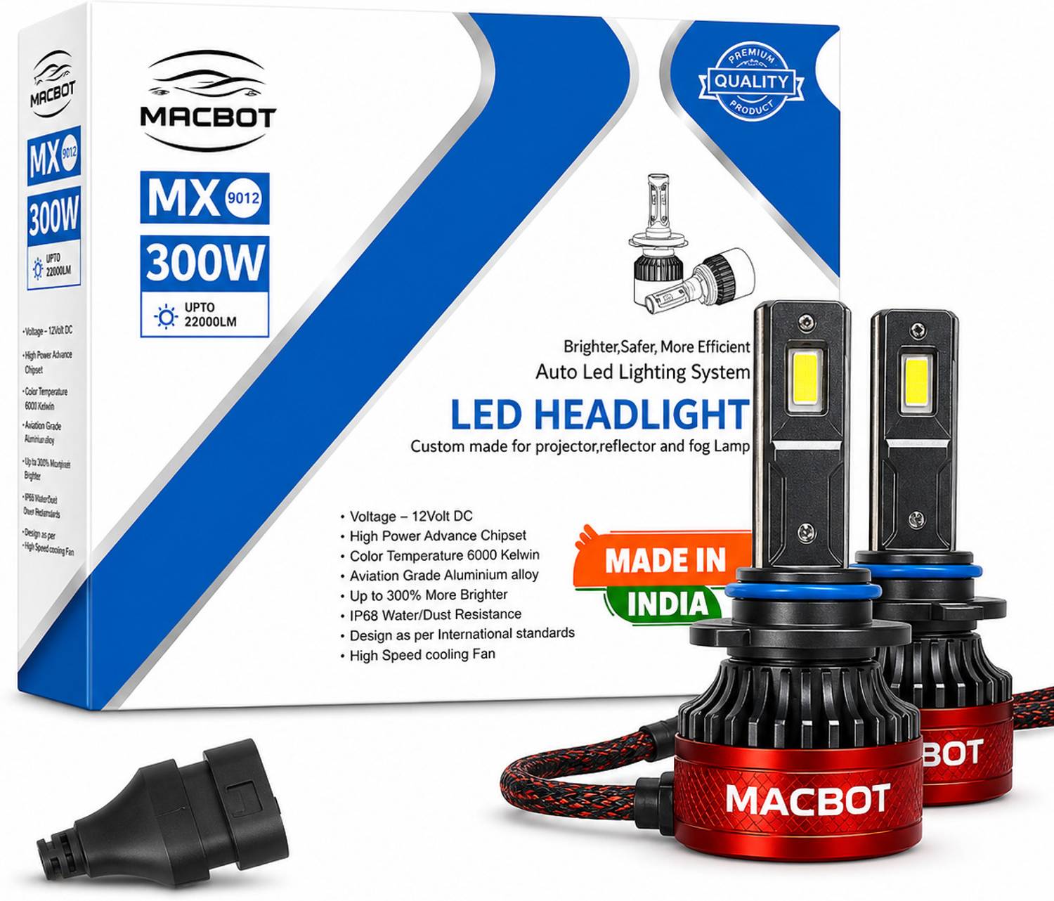 MACBOT Mx-9012/HIR2 Vehicle HID Kit - Image 1