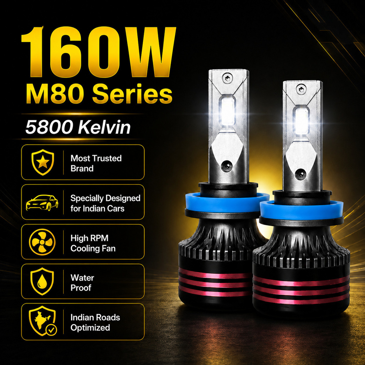 Image of MACBOT M80-H4 Vehical HID Kit