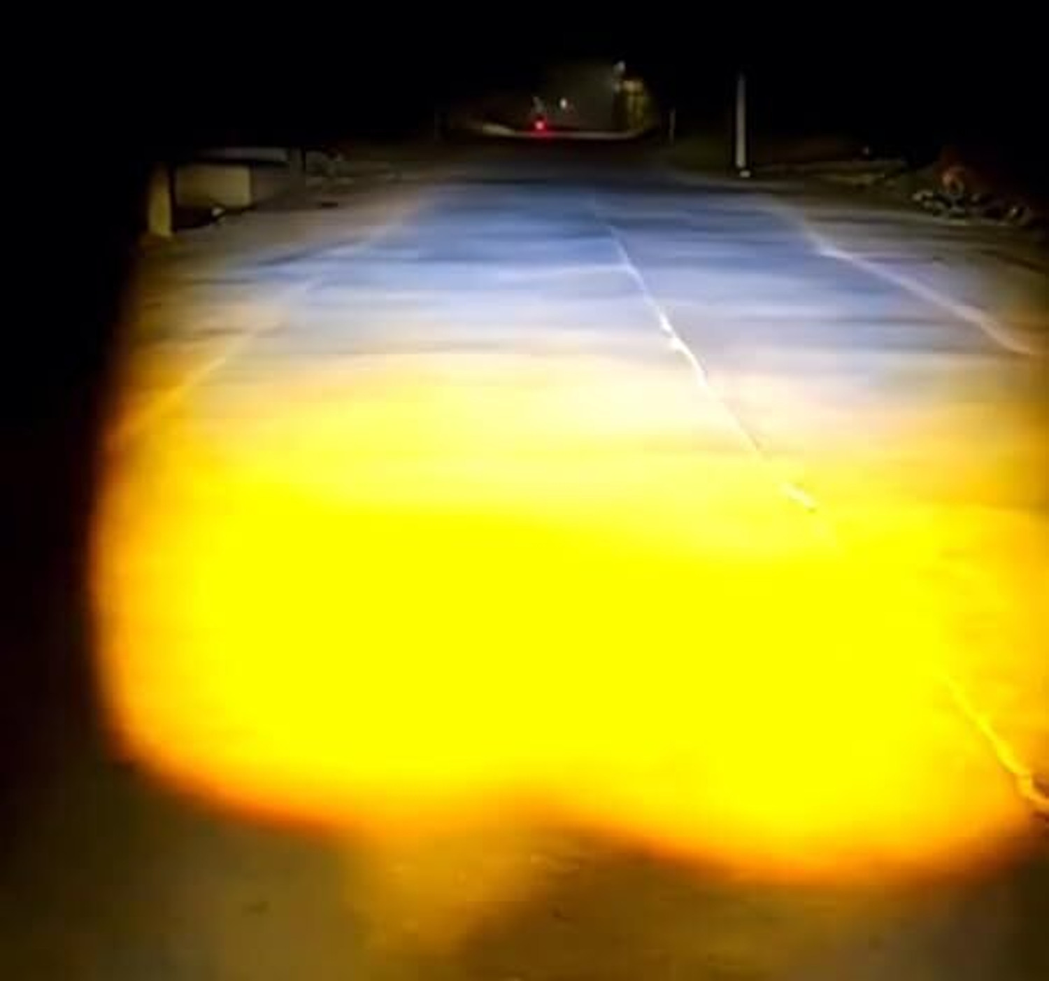 Image of Gogna Mart HJG Original Waymaker Dual Colour Fog Light With Red Devil Eye HID Kit Vehical HID Kit