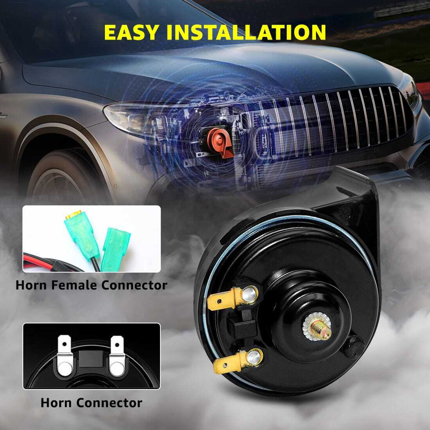 Image of ARZER Horn For Universal For Bike, Universal For Car, Universal for Bus, Universal for Trucks
