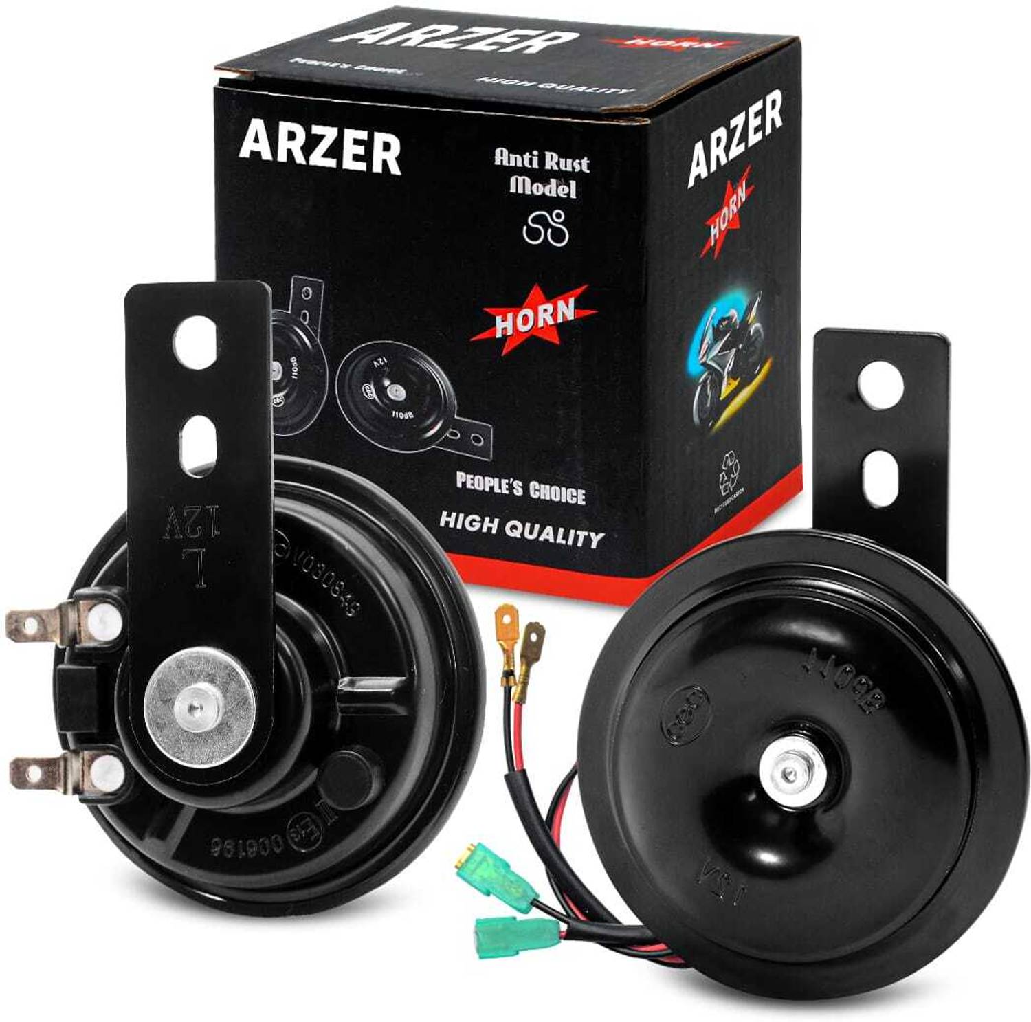 ARZER Horn For Universal For Bike, Universal For Car
