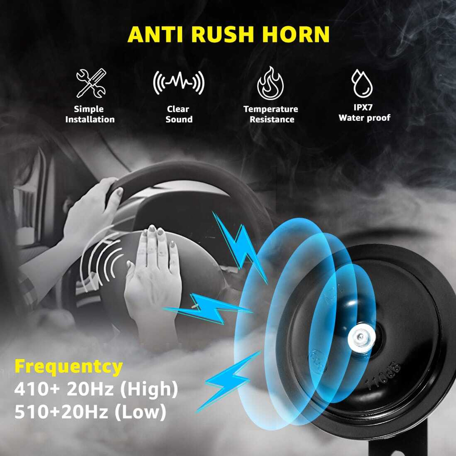 Image of ARZER Horn For Universal For Bike, Universal For Car