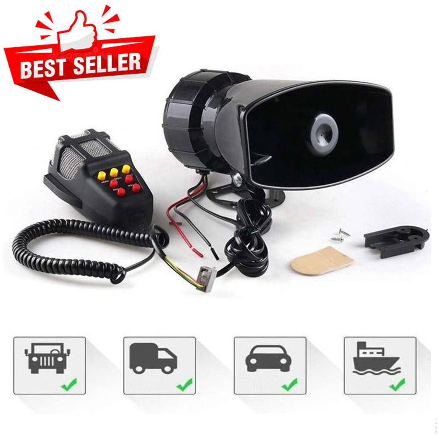 HANABI Universal Horn for Bike, Car, Bus, Truck - Image 1