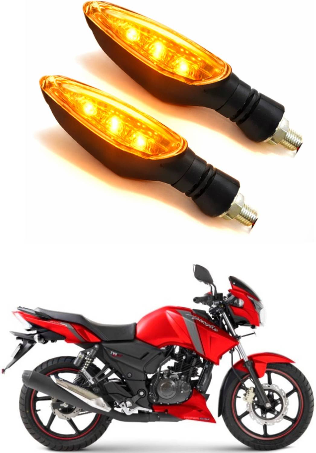 DriveXpert LED Indicator Light for TVS Apache RTR 180 - Image 1