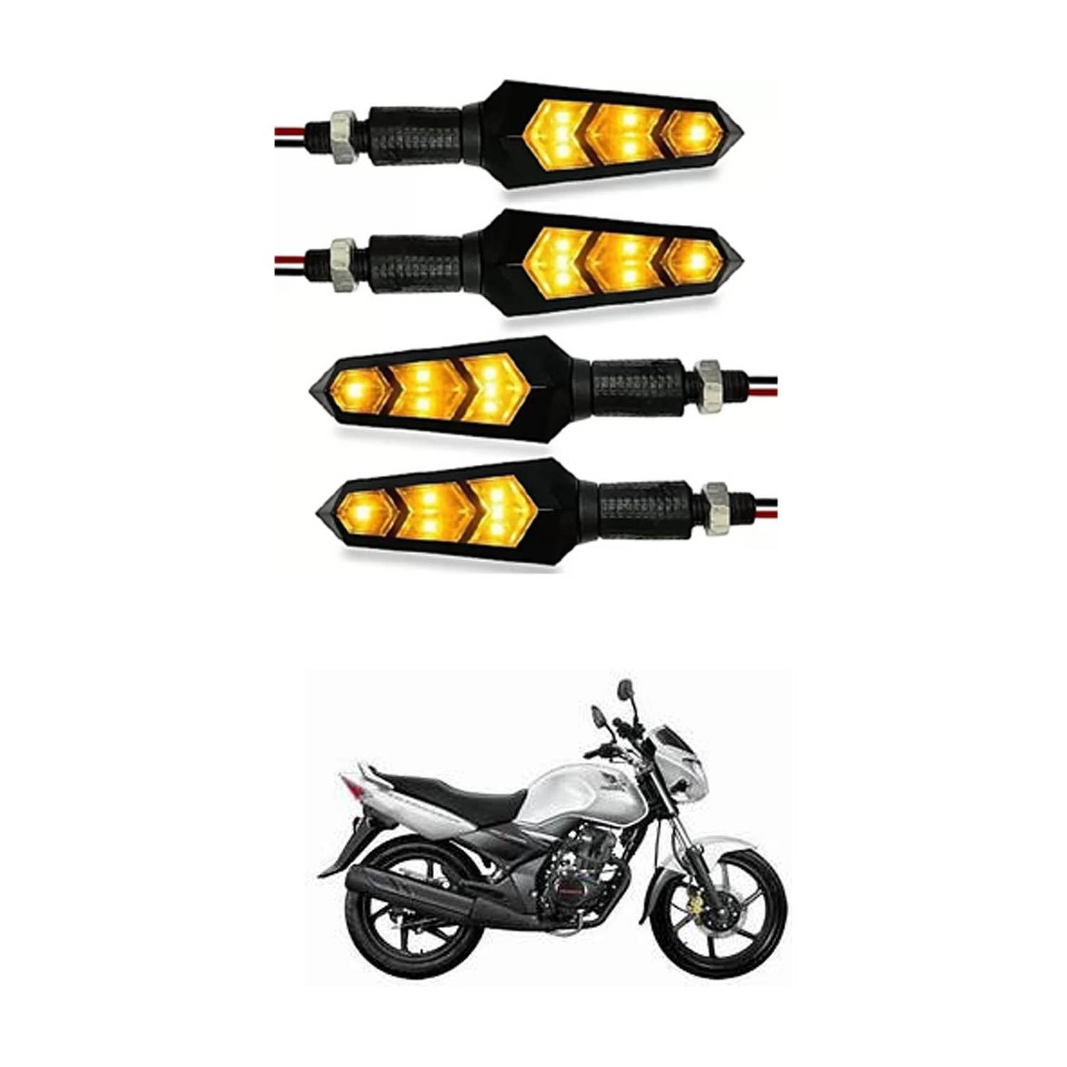APICAL Side LED Indicator Light for Honda Unicorn Dazzler