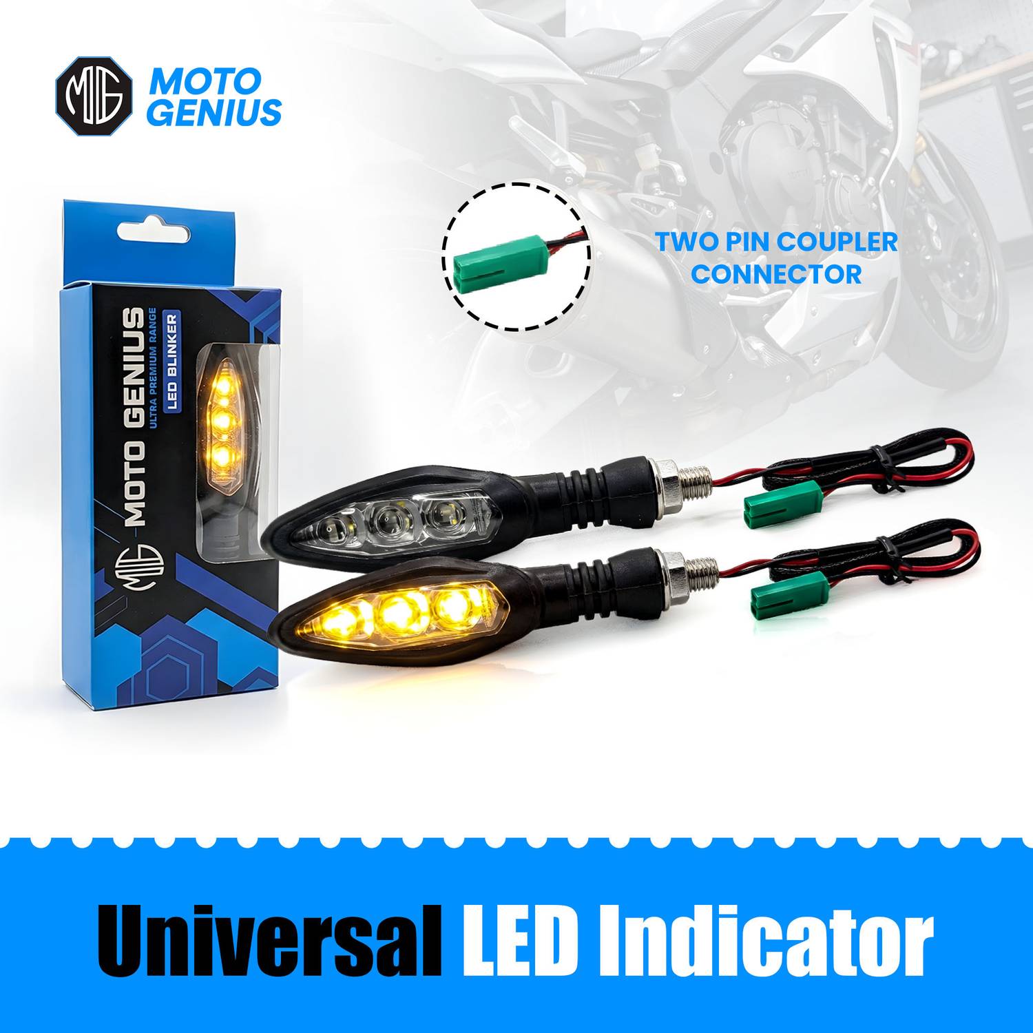 Moto Genius Side LED Indicator Light for KTM - Image 1