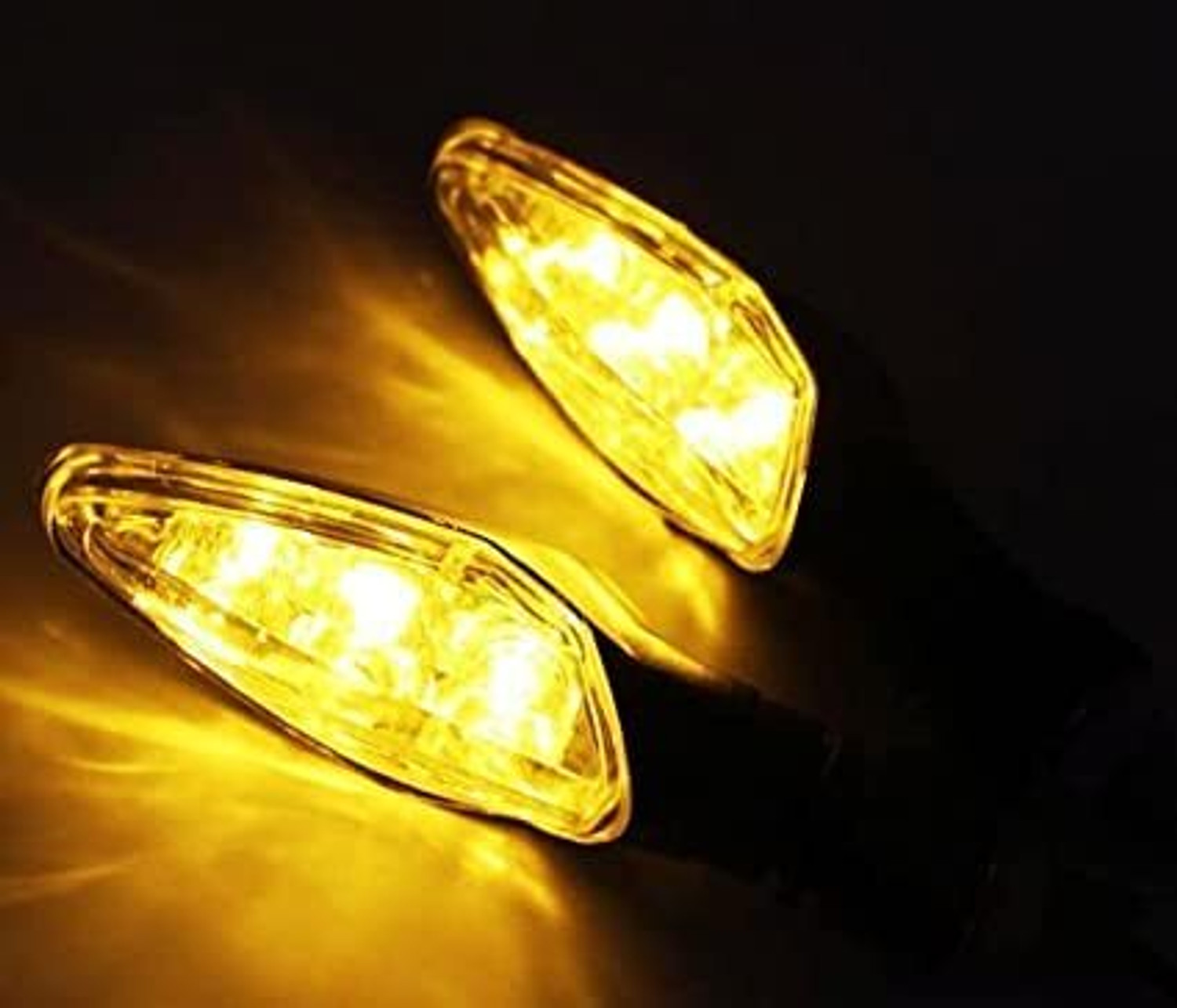 Image of QUIRKY ZONE Front, Rear LED Indicator Light for Bajaj, Hero, Honda, TVS, Suzuki, Universal For Bike Universal For Bike