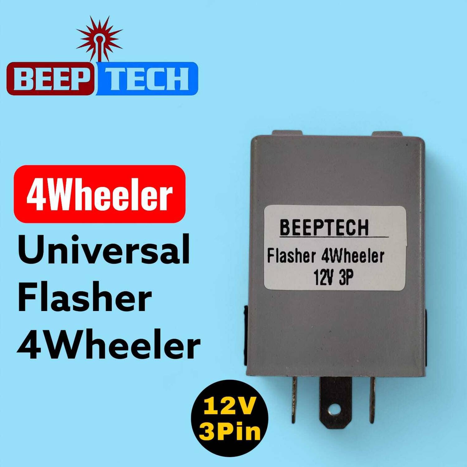 BEEPTECH Side Flasher Indicator Light for Universal For Car Universal For Car
