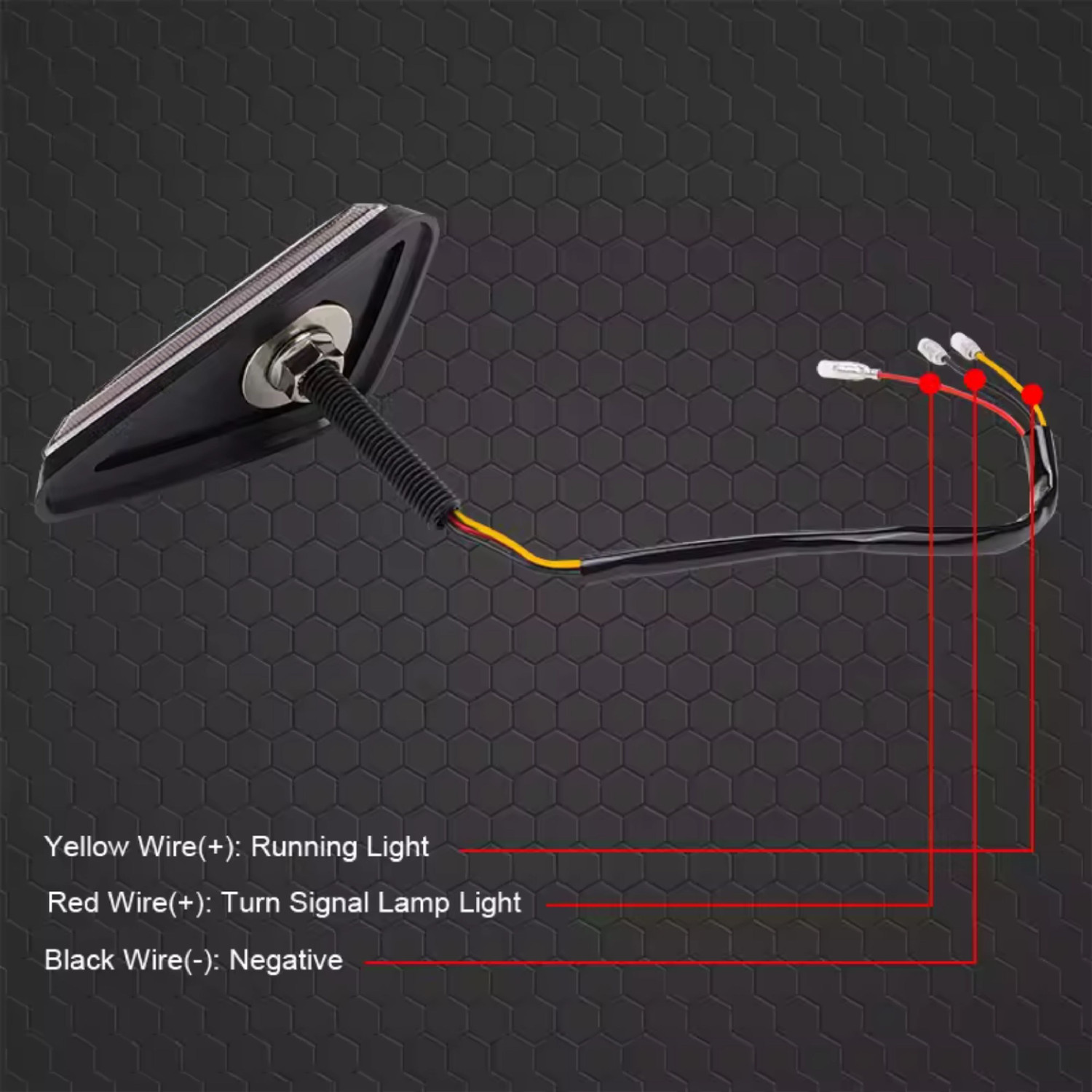 Image of ASRYD Front LED Indicator Light for Yamaha, TVS, Kawasaki, Honda, Hyosung, BMW, Bajaj, Suzuki, Universal For Bike R15, R15 V4, R15 M, R6, Gixxer SF, Ninja 300, CBR 250