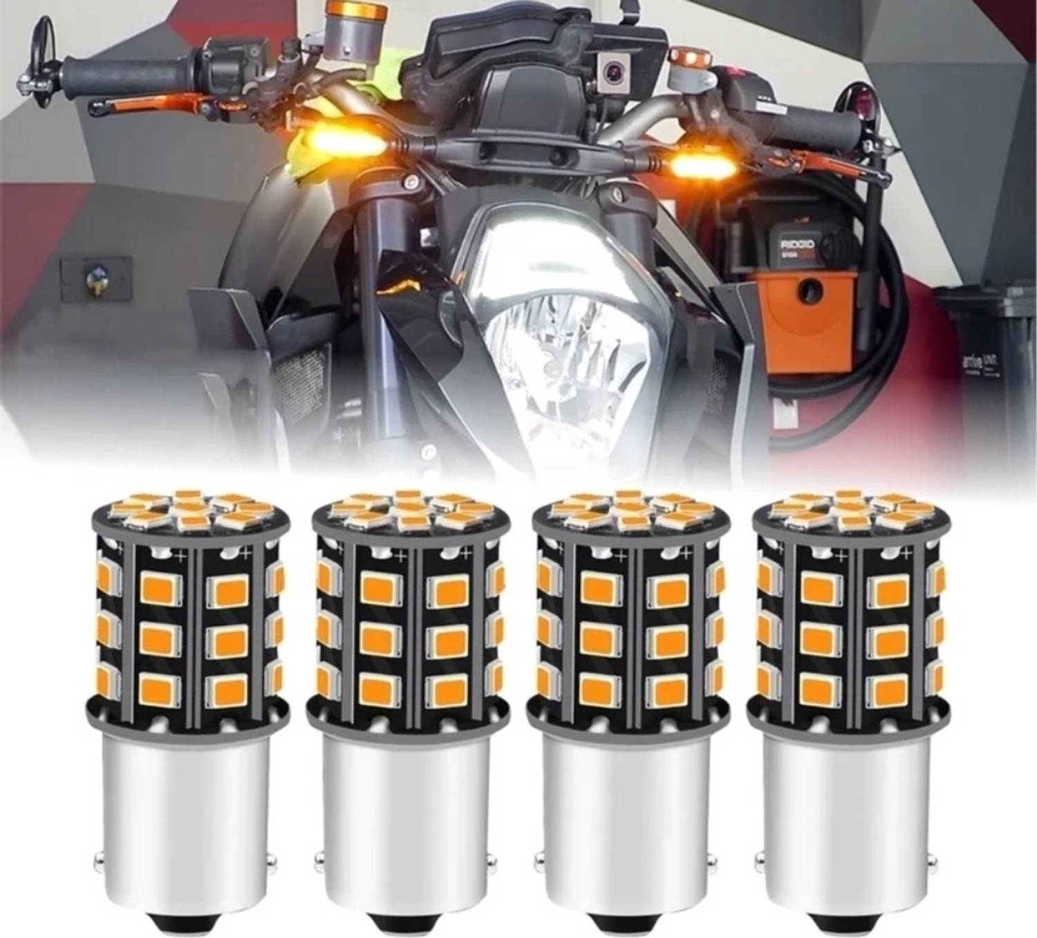AMIRIDE Neon Indicator Light for Motorcycles - Image 2