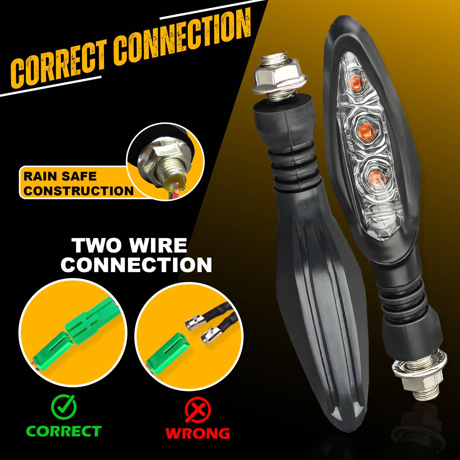 Generox LED Indicator Light for KTM Duke 690 - Image 5