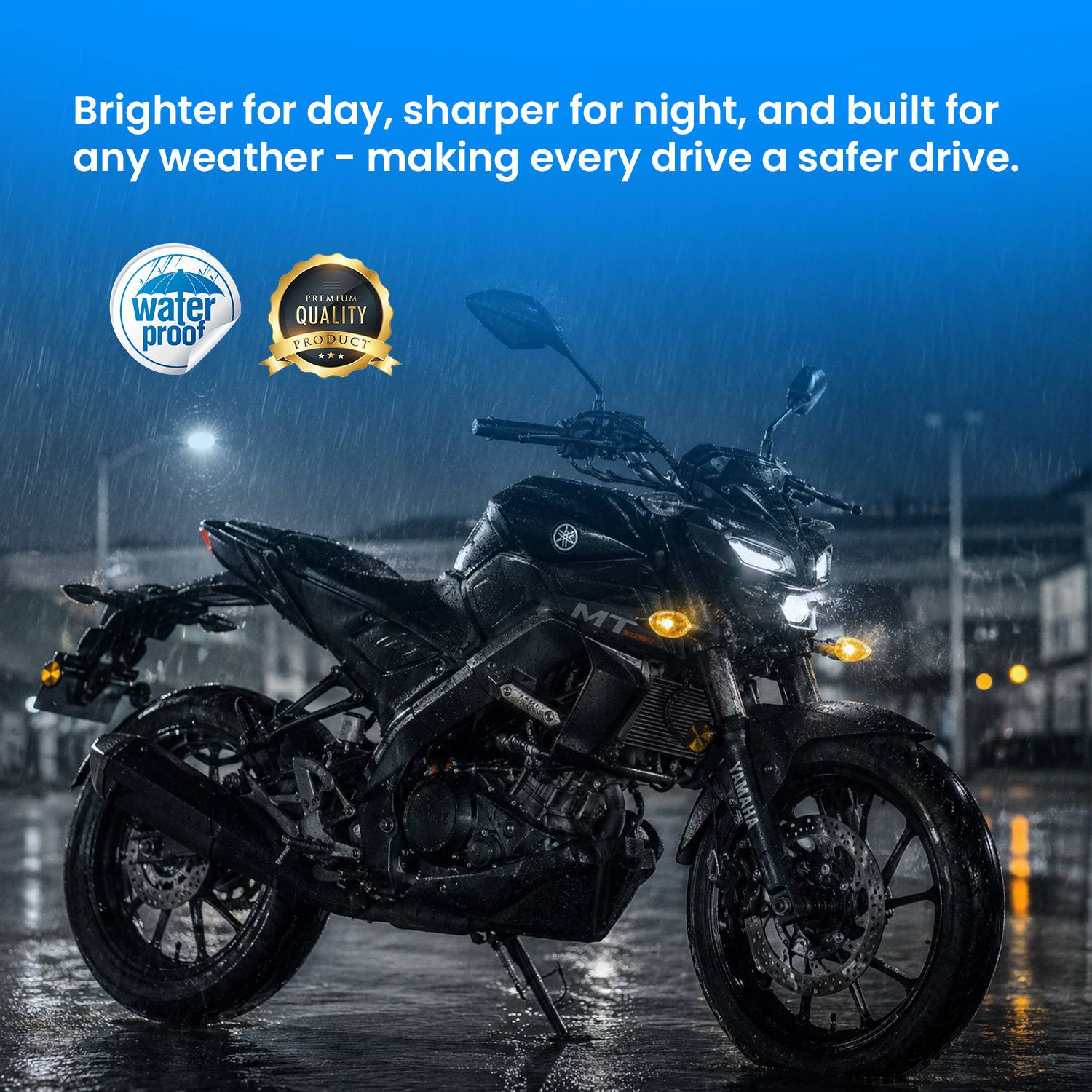 Moto Genius LED Indicator Light for Yamaha FZ, R15, MT15, Ray Z - Image 5