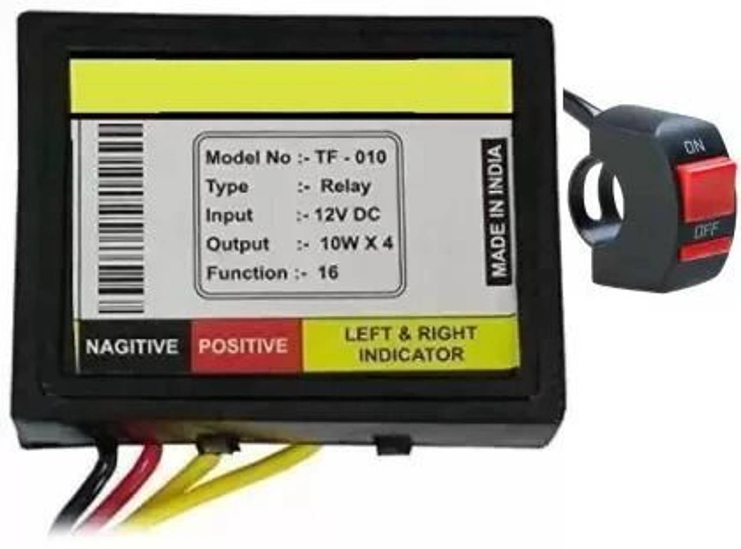 AMIRIDE Front, Rear, Side Halogen Indicator Light for Universal For Car, Suzuki, Honda, KTM, Kawasaki, Bajaj, Hero Universal For Car