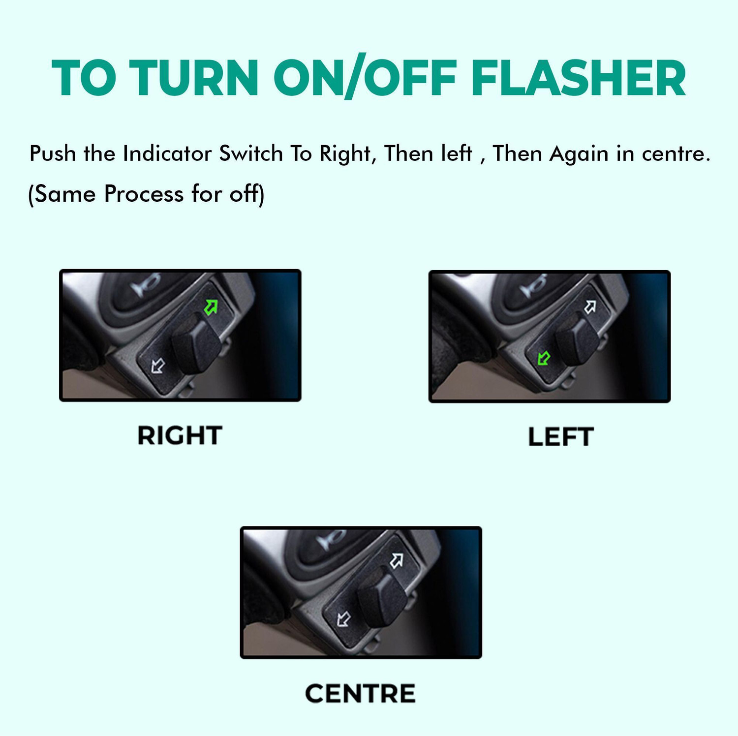 Image of SIMTAC Side Flasher Indicator Light for TVS