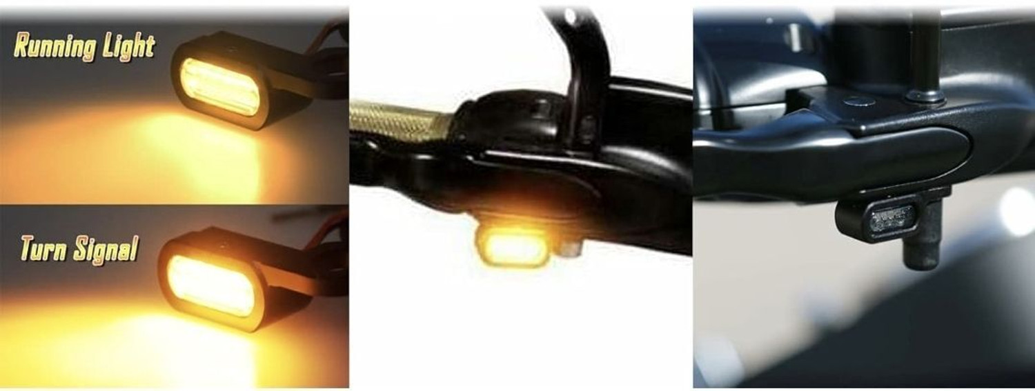 Image of BIKEBLOOM Front Xenon Indicator Light for KTM, Universal For Bike Universal For Bike