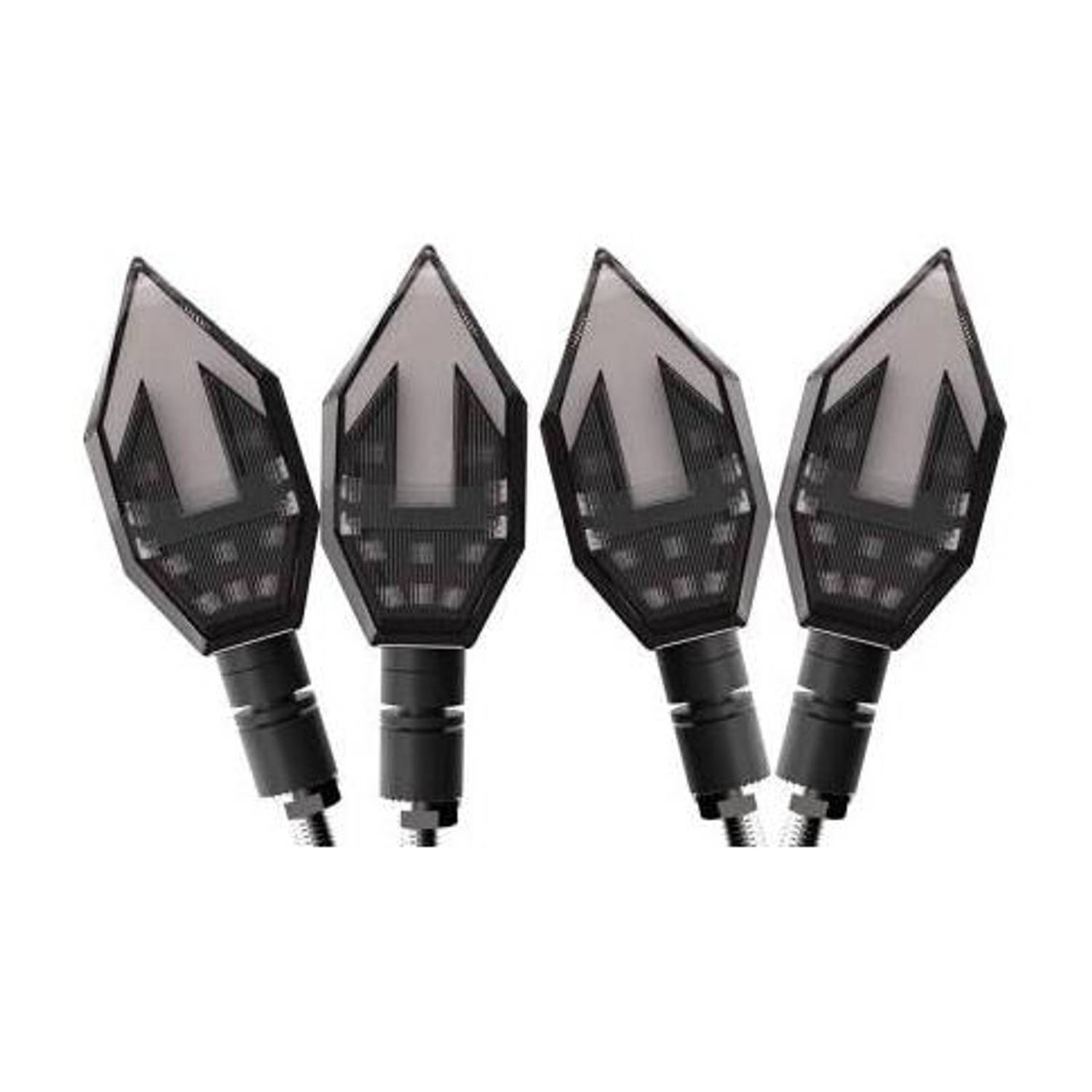 Autoexo Side, Rear LED Indicator Light for KTM, Yamaha, Bajaj, Universal For Bike Pulsar 135 LS DTS-i, Apache RTR 180, Universal For Bike