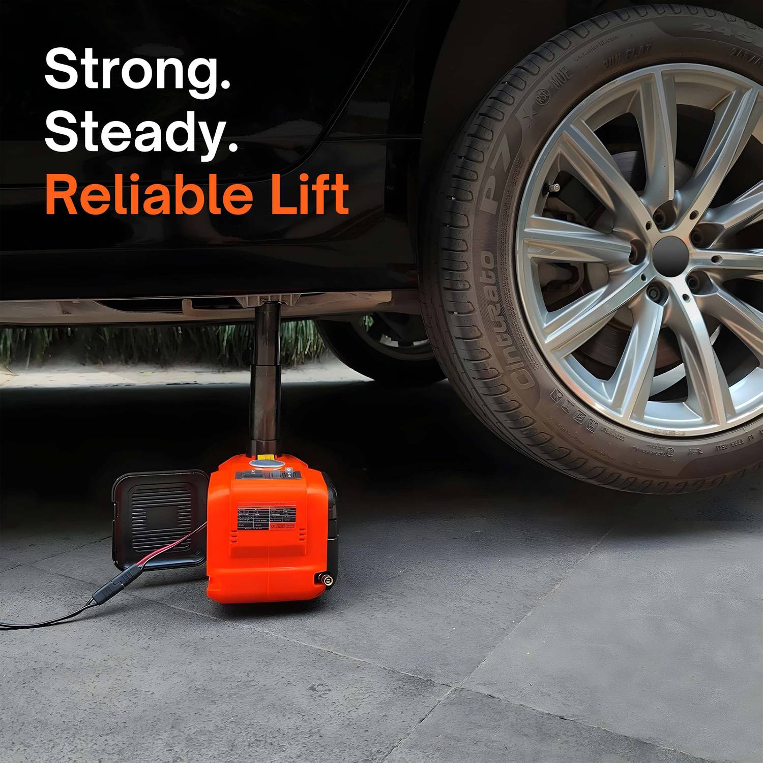 iBELL 5 in 1 Electric Hydraulic Car Jack with Electric Impact