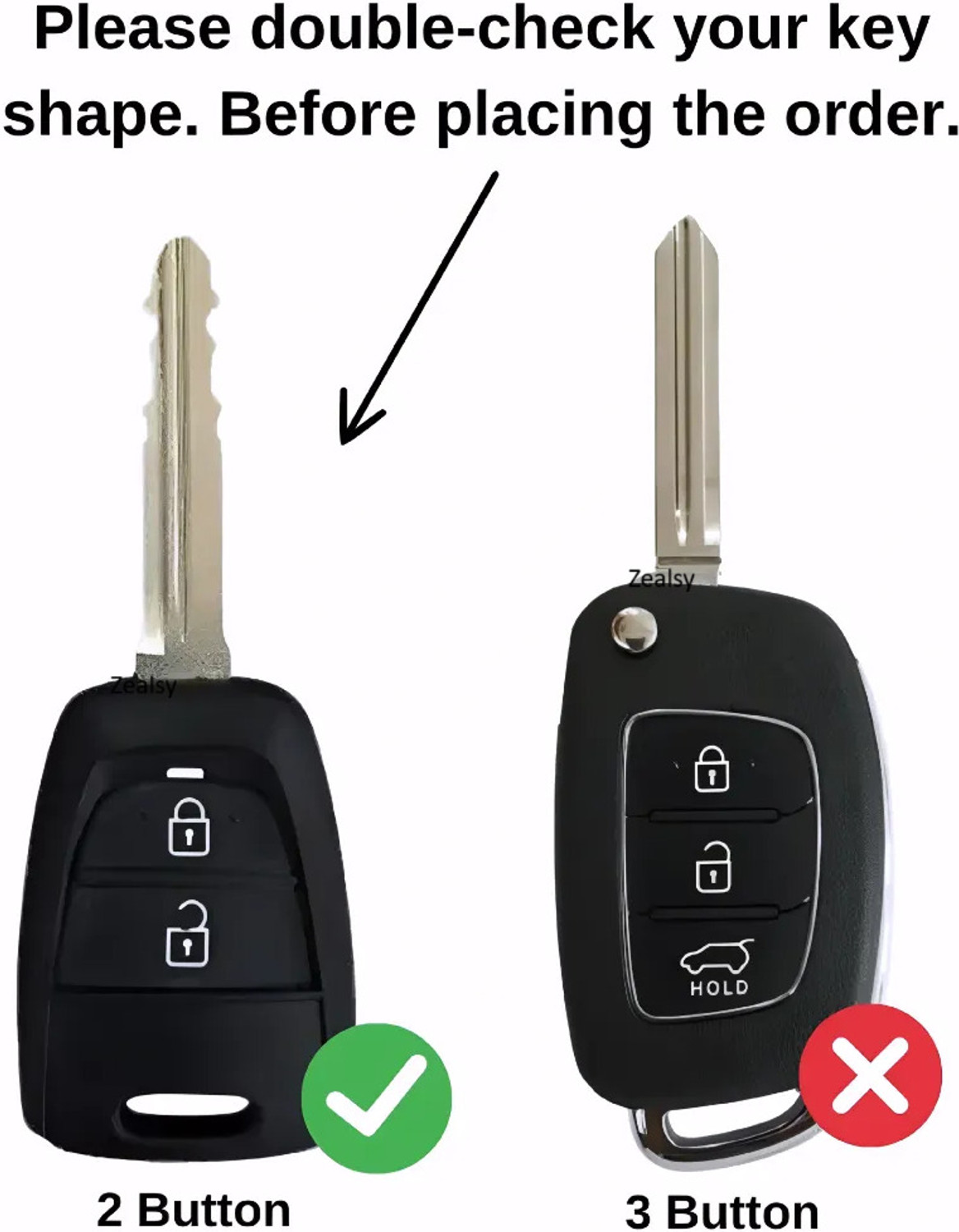 Image of Zealsy Car Key Cover