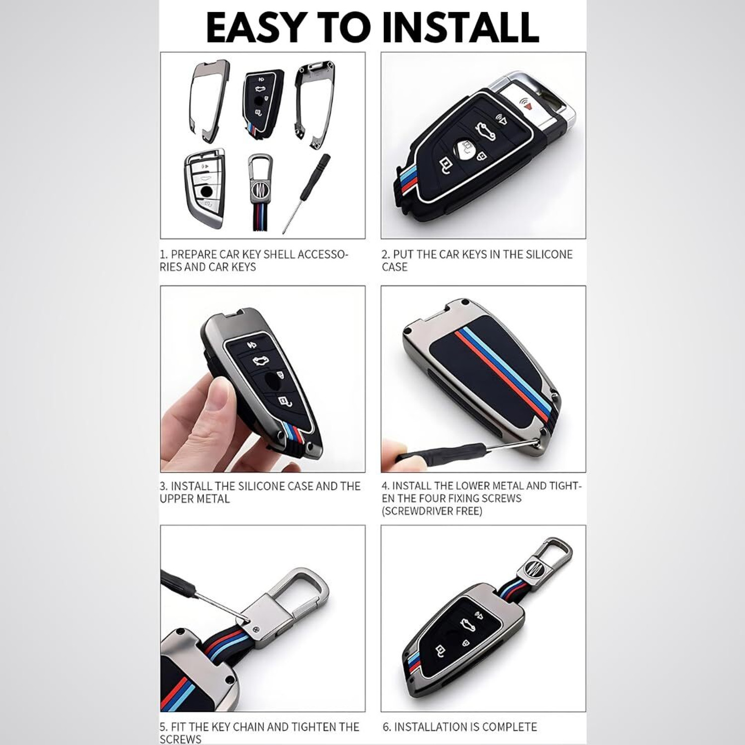 Image of Protectorwala Car Key Cover