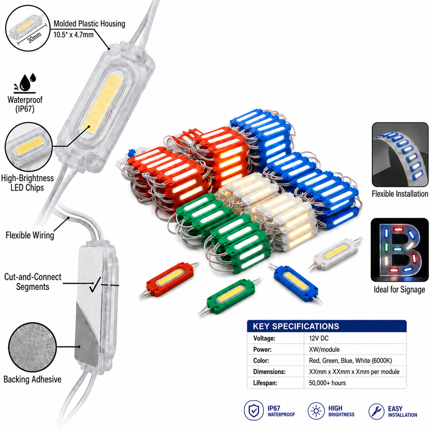 Image of CARLIGHT 23COB23 Back Up Lamp Bus, Car, Motorbike, Truck, Van LED (12 V, 0.5 W)