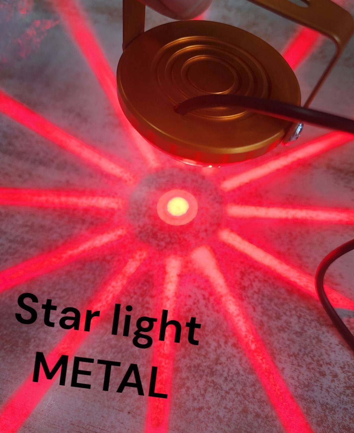 BIKEBLOOM Red LED Star Light Lamp Motorcycle Flash Lighting Pack of 1 - Image 2