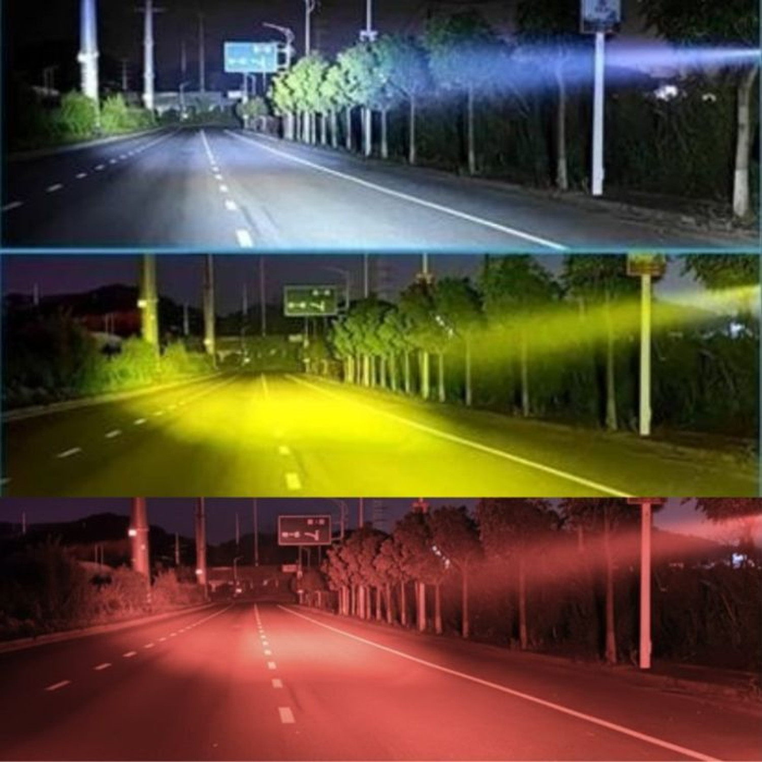 Image of automunk LED Fog Light for Universal For Bike