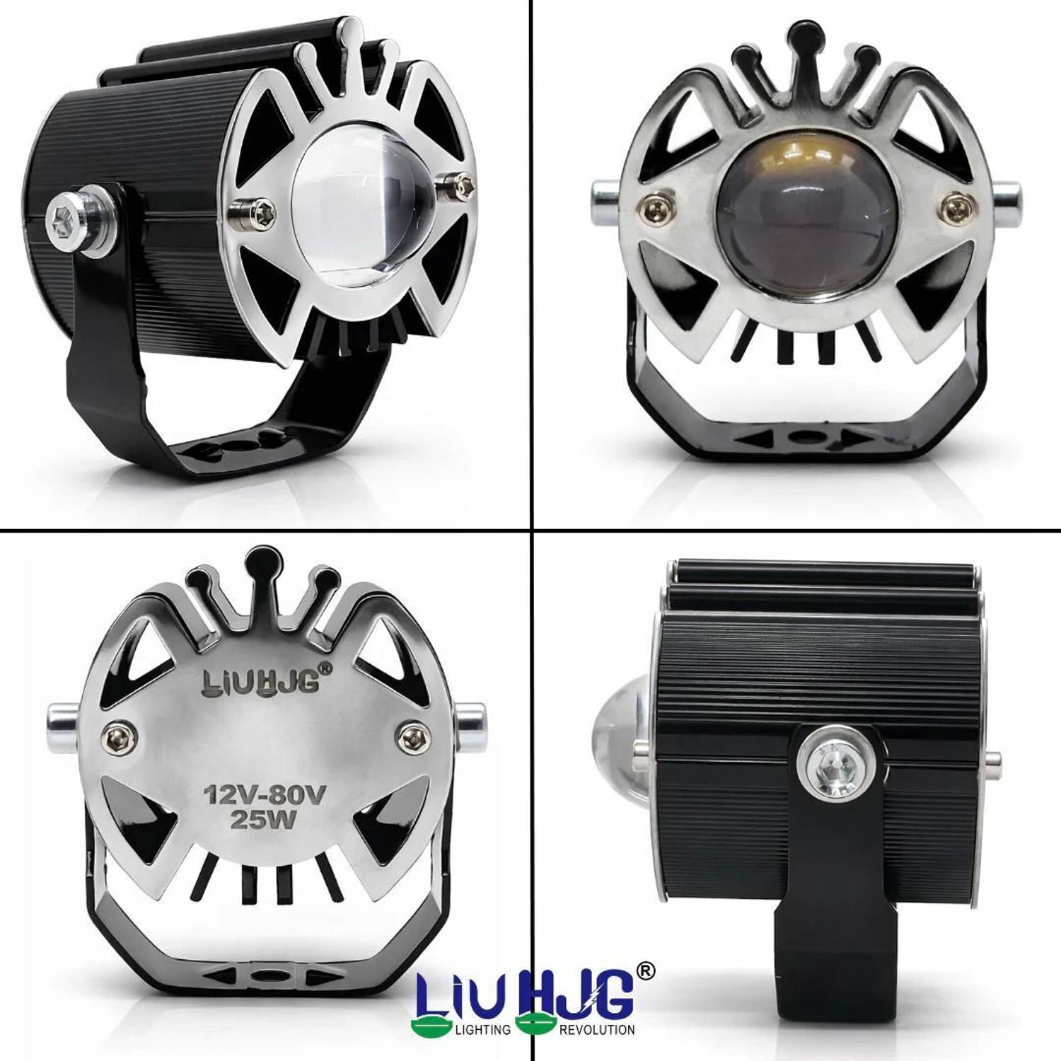 LIU HJG 50W LED Fog Light with Blue Devil Eye - Image 3