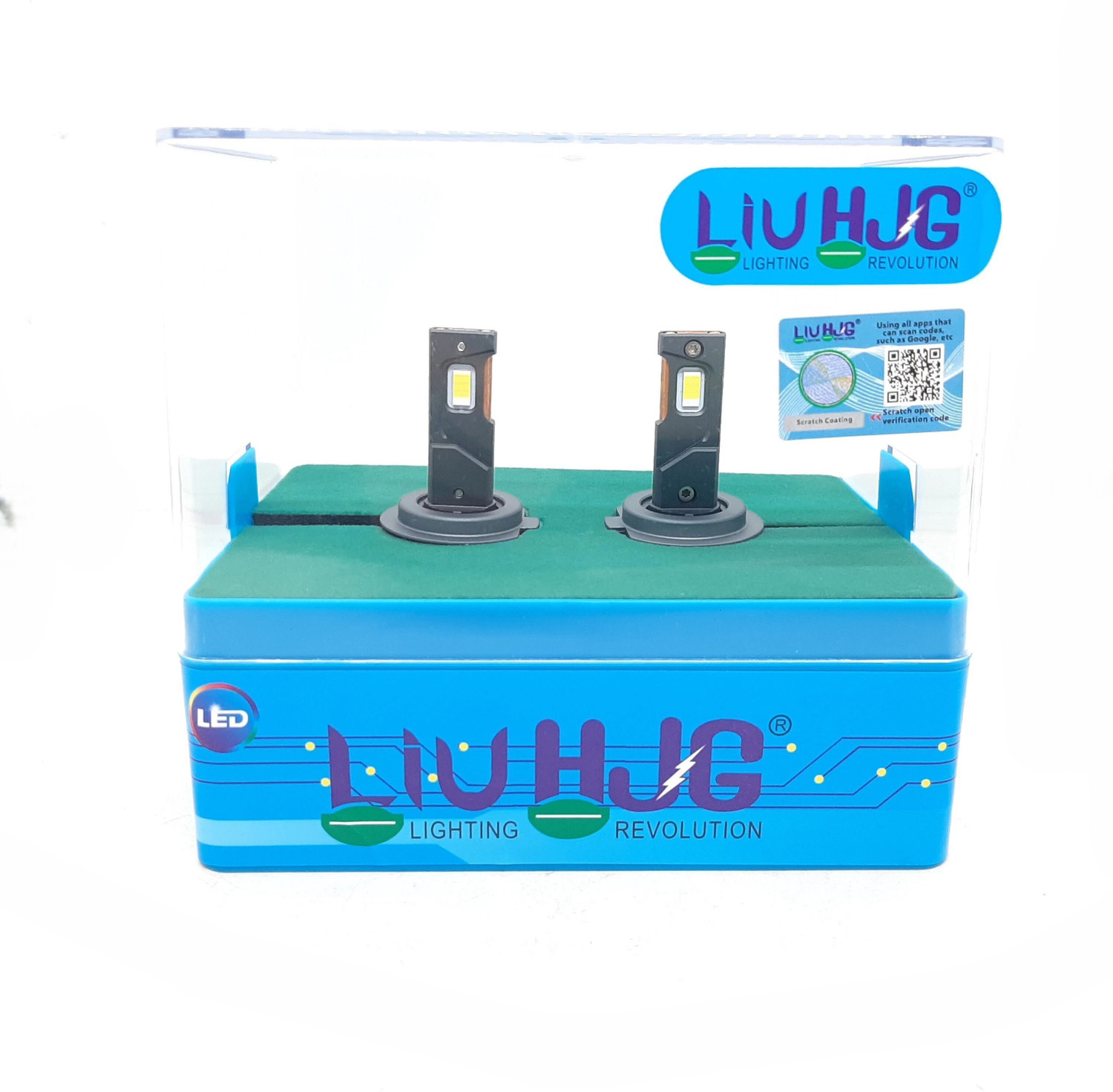 Image of LIU HJG White LED 120W H7 Fitting Headlight Bulb Headlight Car, Motorbike, Truck LED (12 V, 120 W)