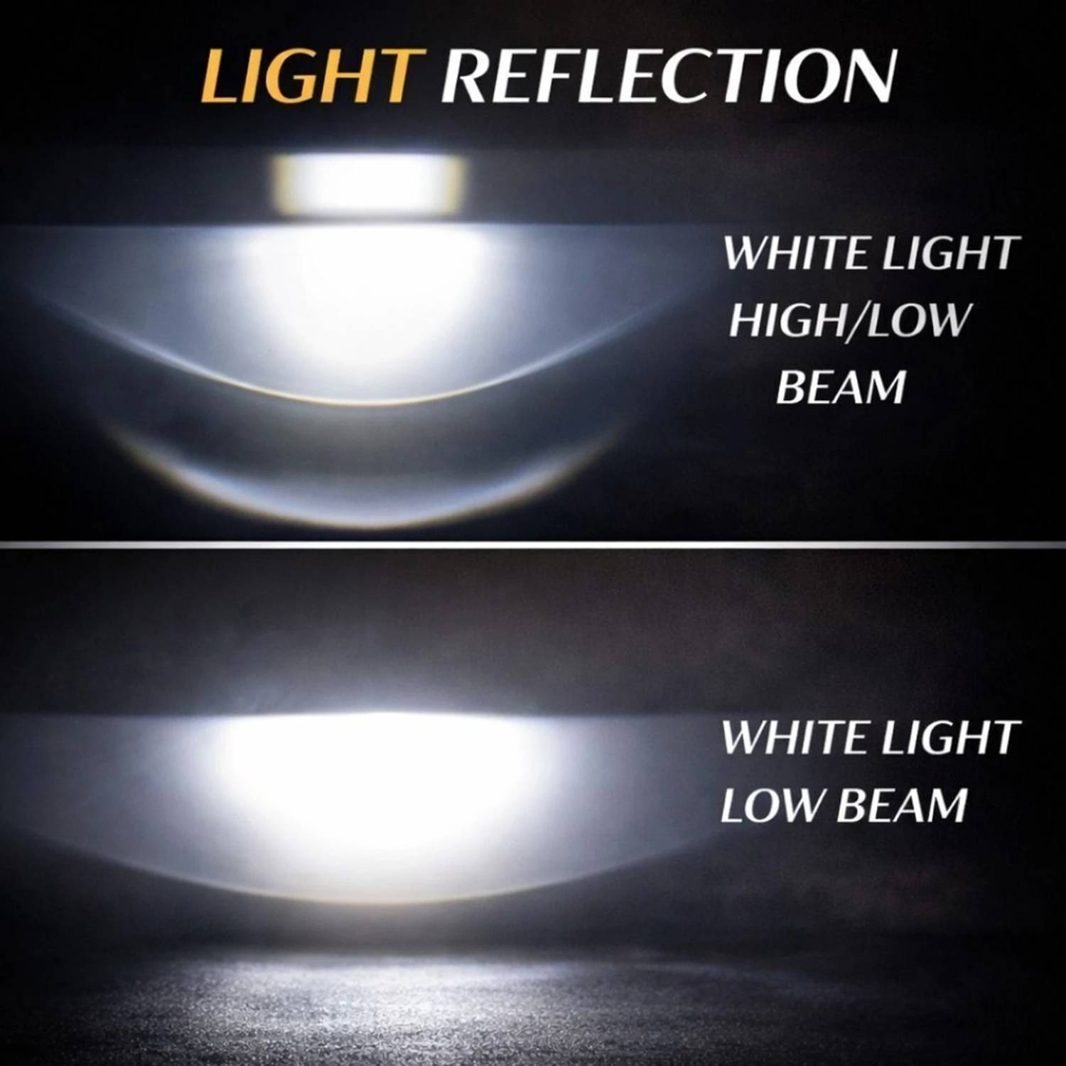 AutoPowerz LED H4 Golden Projector Headlight Bulb - Image 5