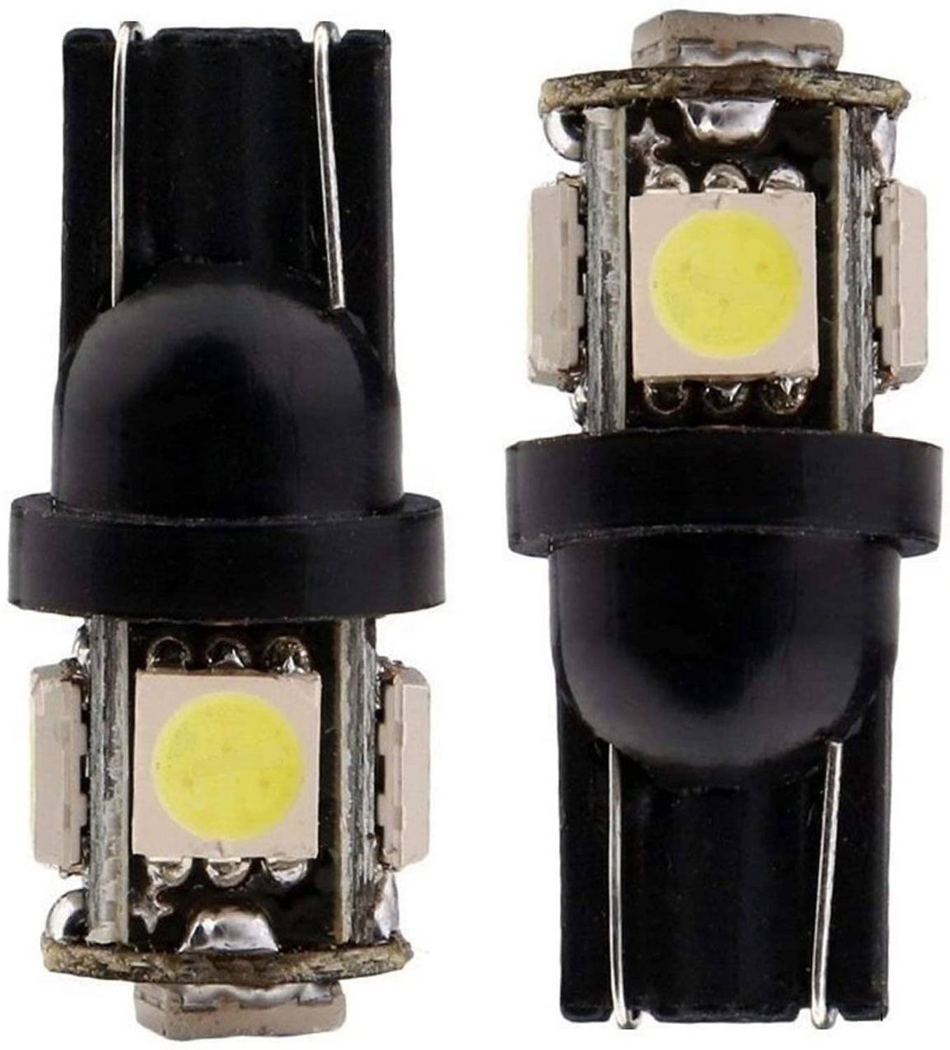 casago CSB5S2P T10 Led Parking Light 5 SMD Black Car Interior Parking Light Car, Motorbike LED (12 V, 1 W)