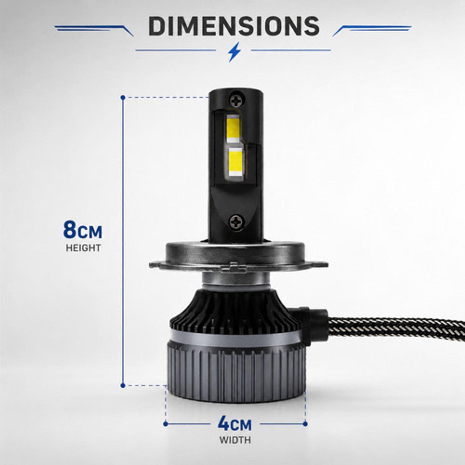 Image of LIU HJG LIU HJG M2 M8 Pro W /W Headlight Bulb Headlight Bus, Car, Motorbike, Truck, Van LED (12 V, 65 W)