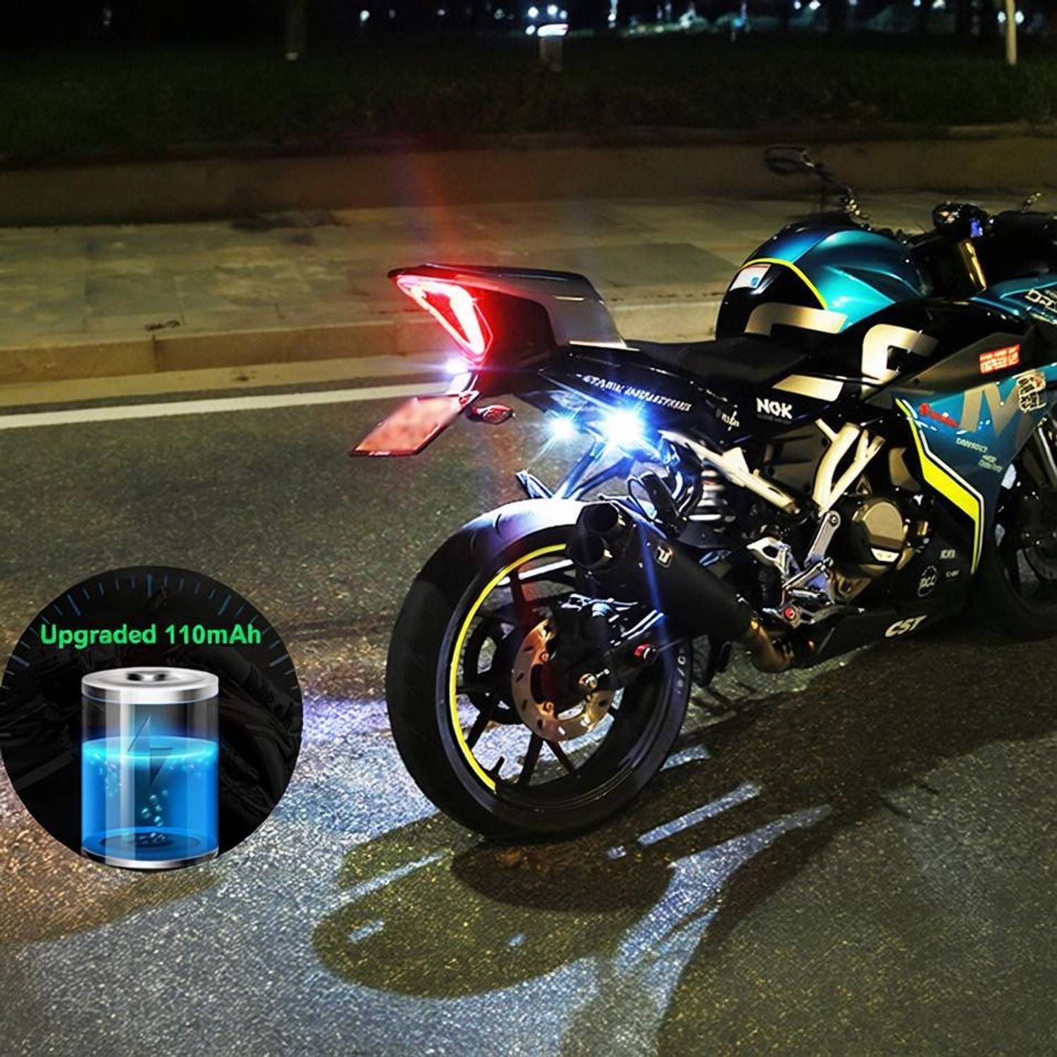ASTOUND Battery Powered Strobe Light LED Drone Lights Indicator Light Car, Motorbike, Truck, Van LED (3.7 V, 15 W)